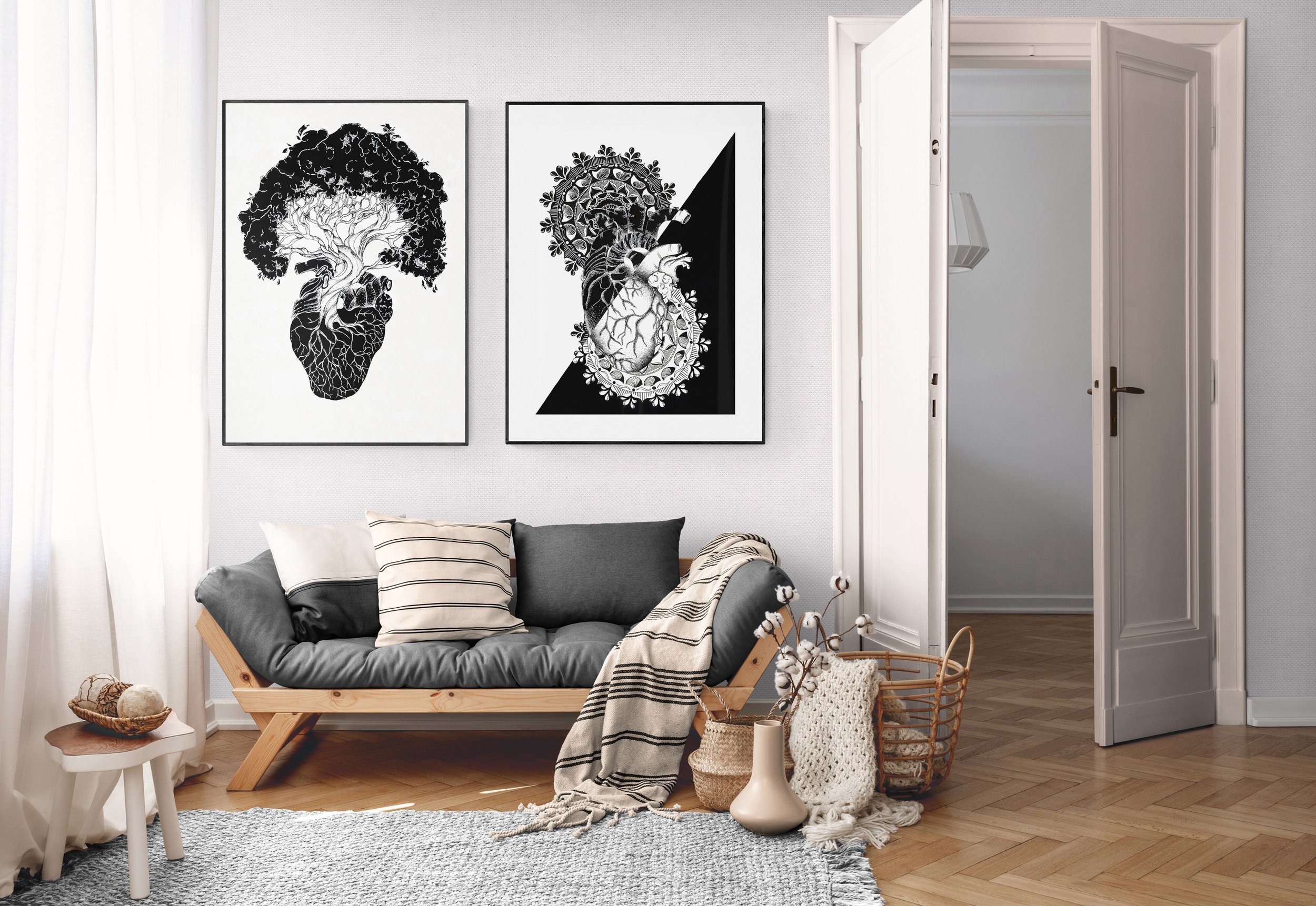 peaceful-living-room-wall tree and mandala.jpg