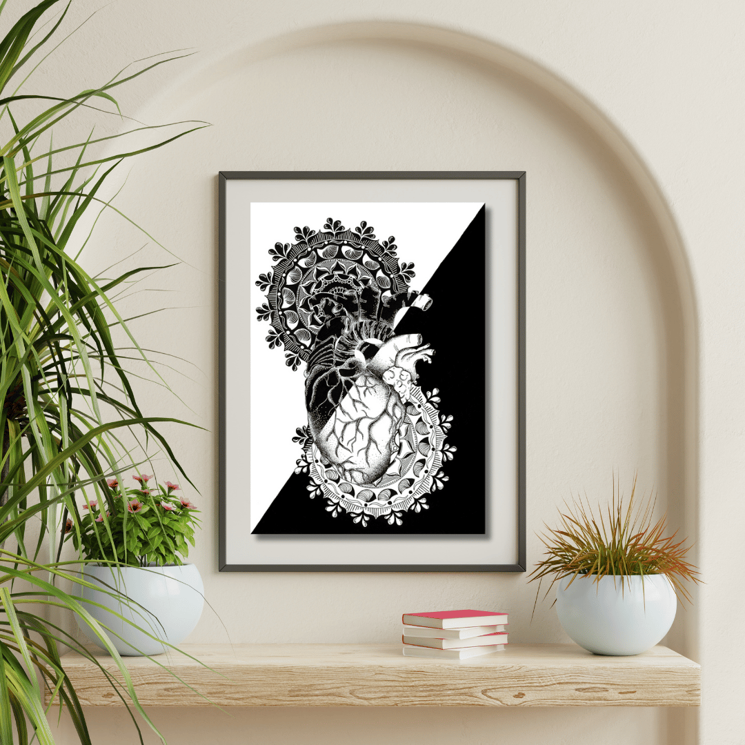 Beige Minimalist Wall Frame mandala.png