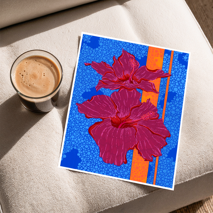 Coffee Minimal Funky Hibiscus.png
