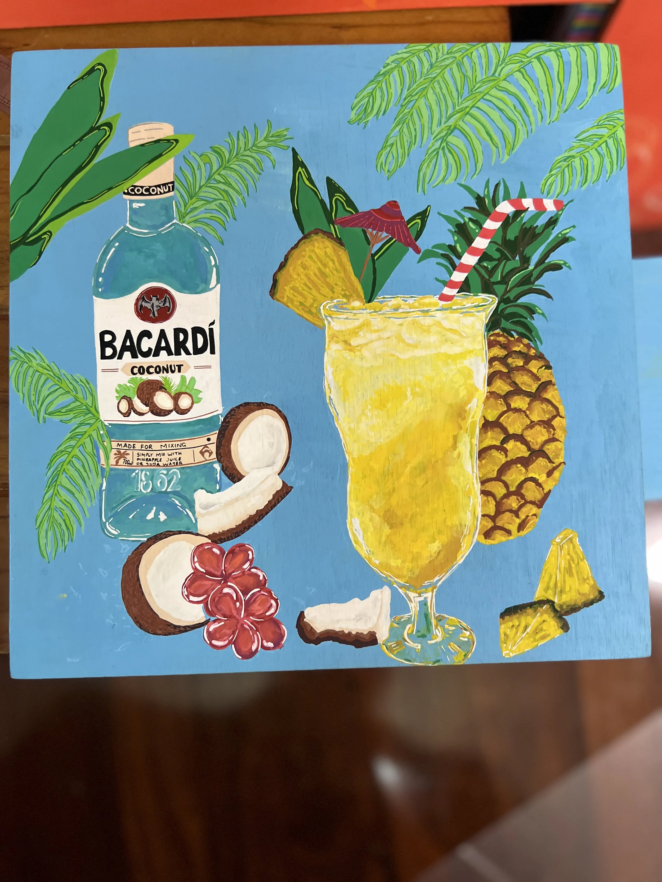 Ocean Air and Island Flair - Pina Colada