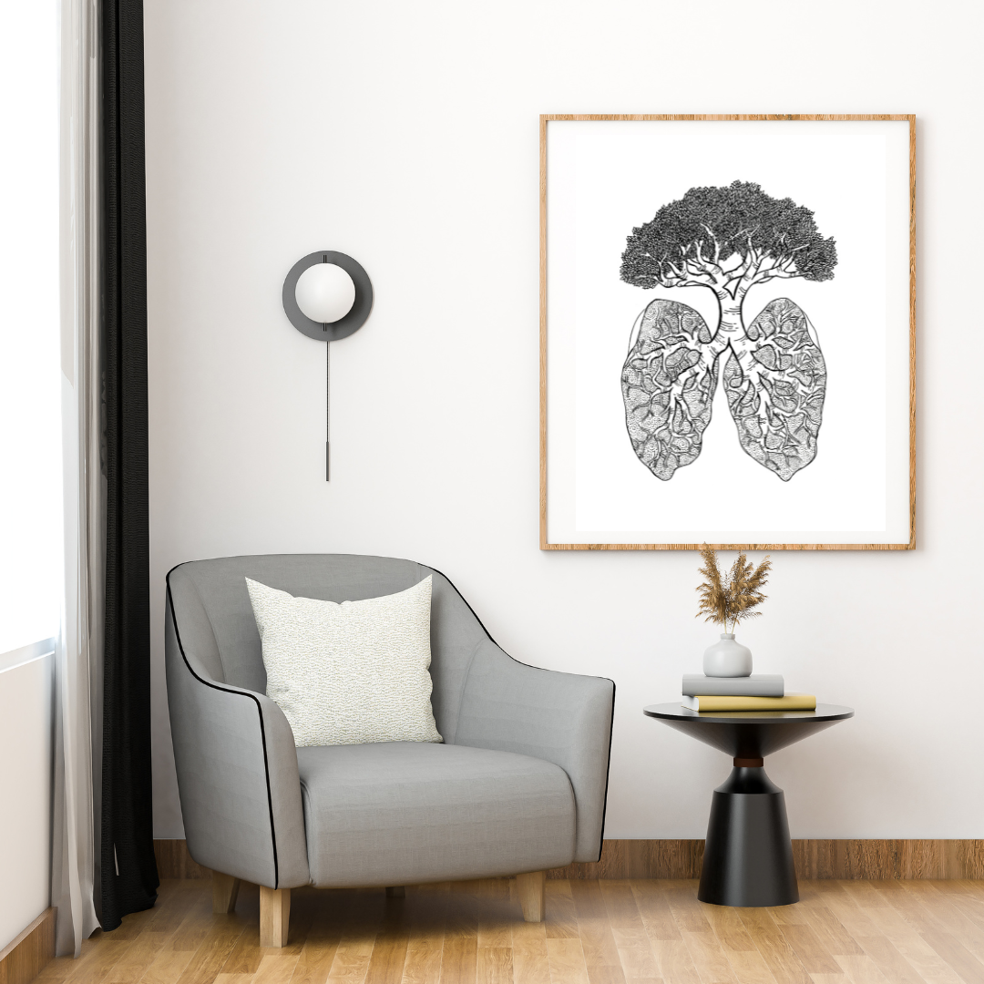White Simple Minimalist Poster Frame on Wall Mockup breath of fresh air.png