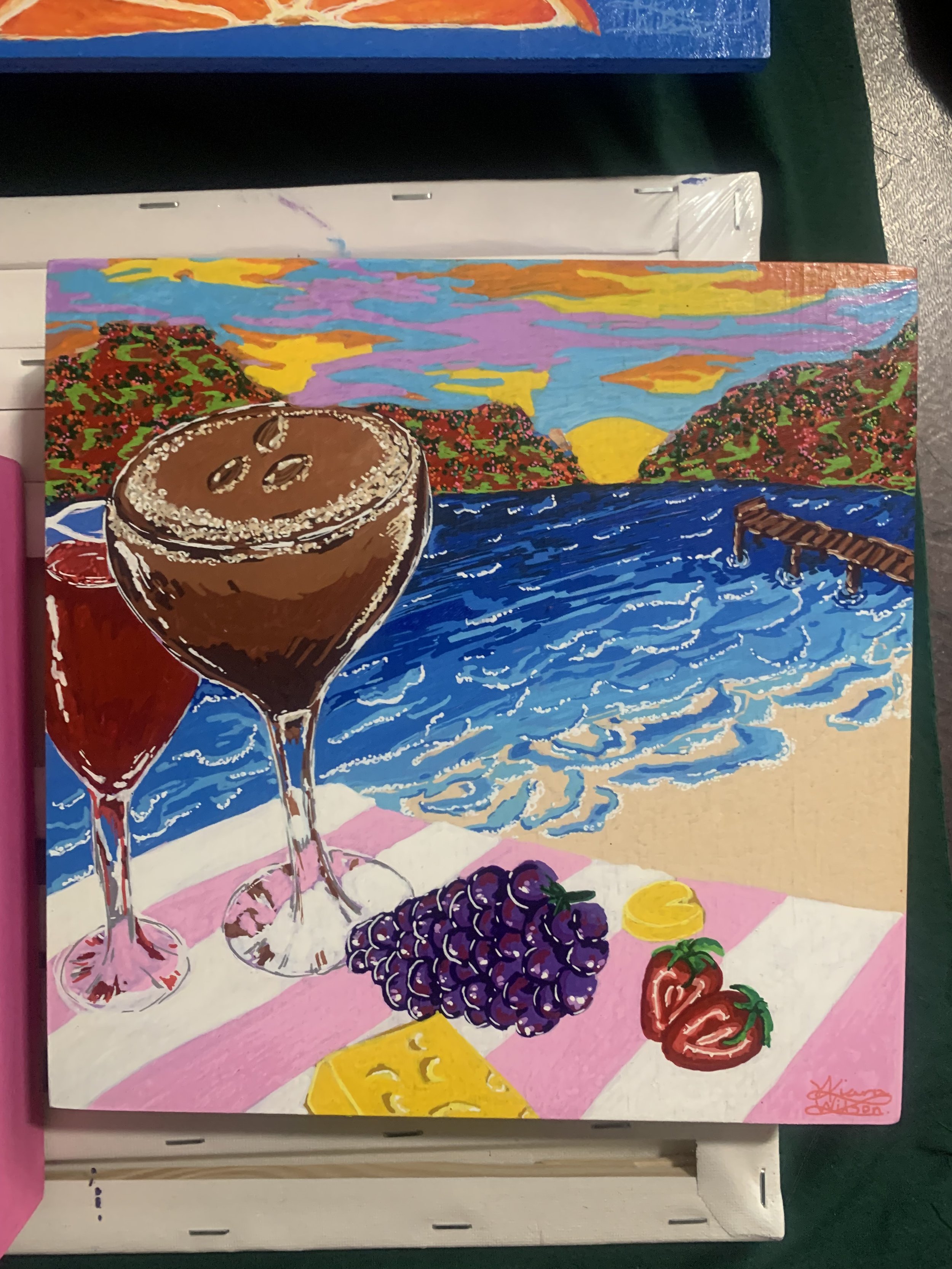 A Toast To The Coast - Red Wine, Espresso Martini