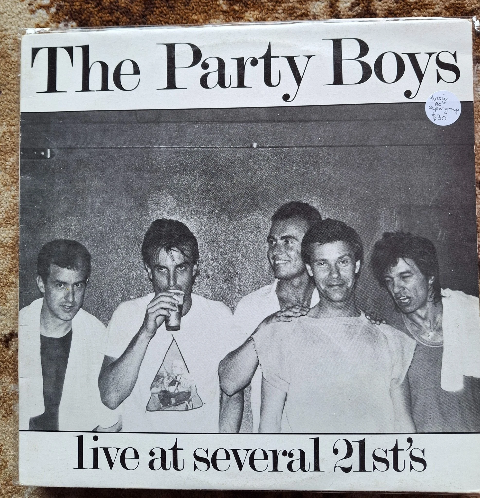 the Party Boys - live at several 21st's