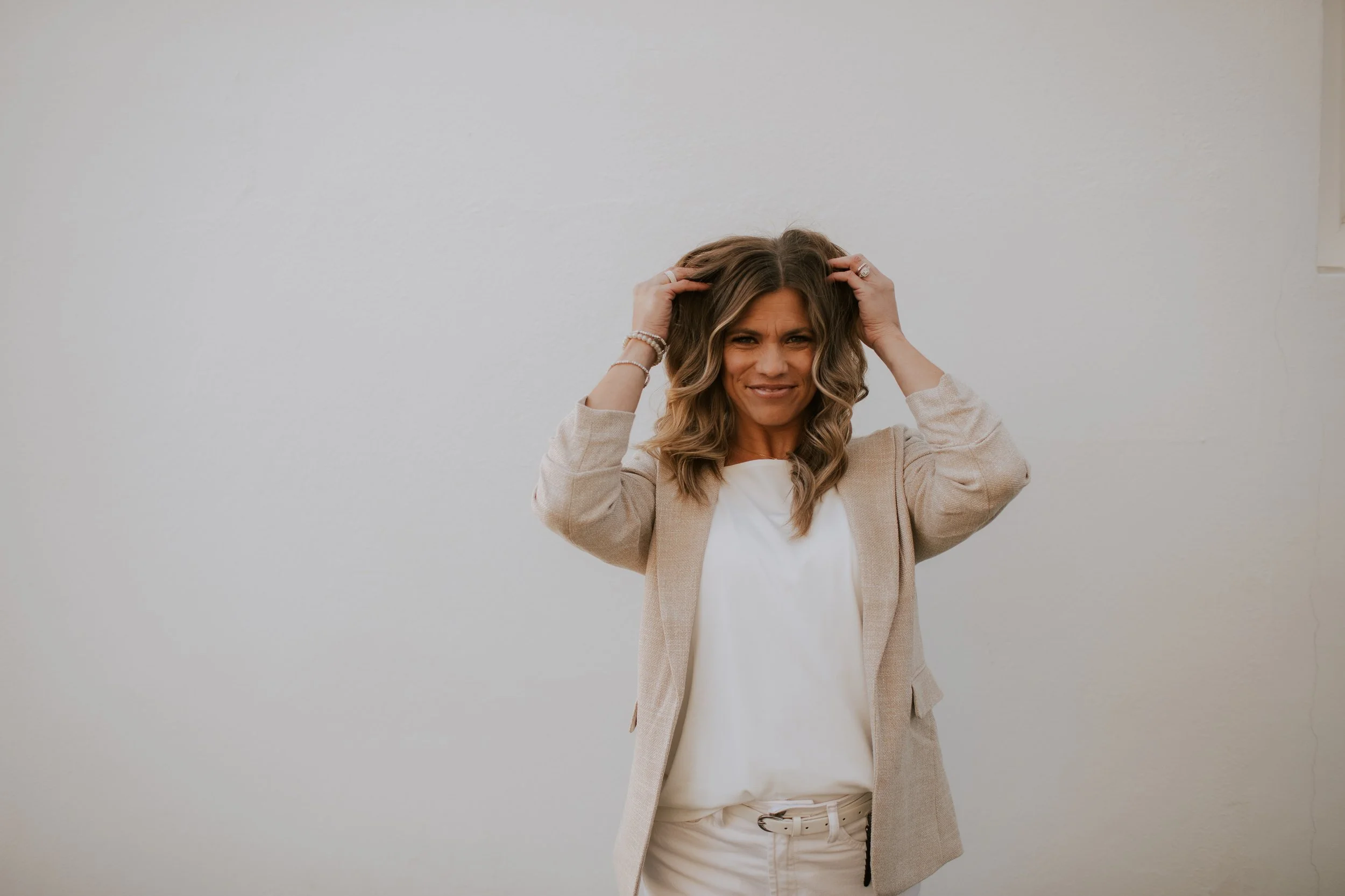 Becky Bosman, hair stylist and grey blending specialist in Lynden, WA
