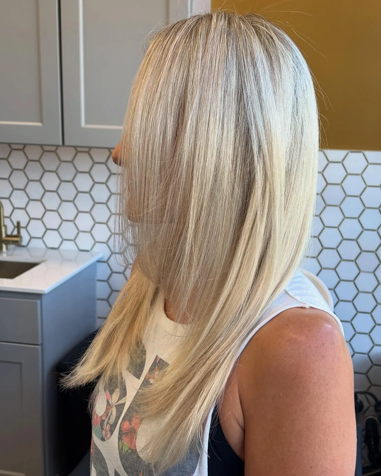 Full highlight + fresh layers = unstoppable 😍