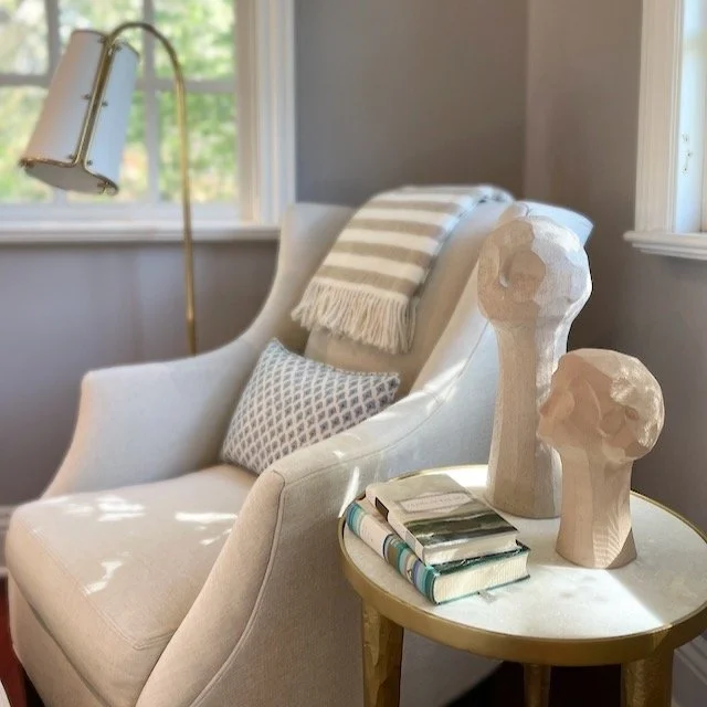 A lovely corner just for her.