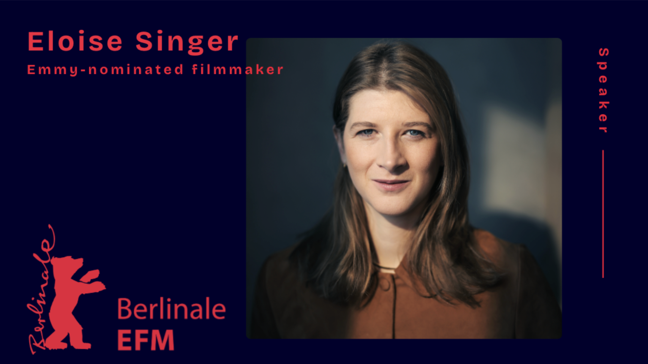 Eloise Singer Announced as Speaker at Berlinale EFM