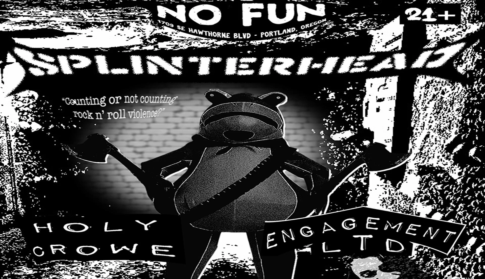 Splinterhead • Holy Crowe • Engagement Ltd