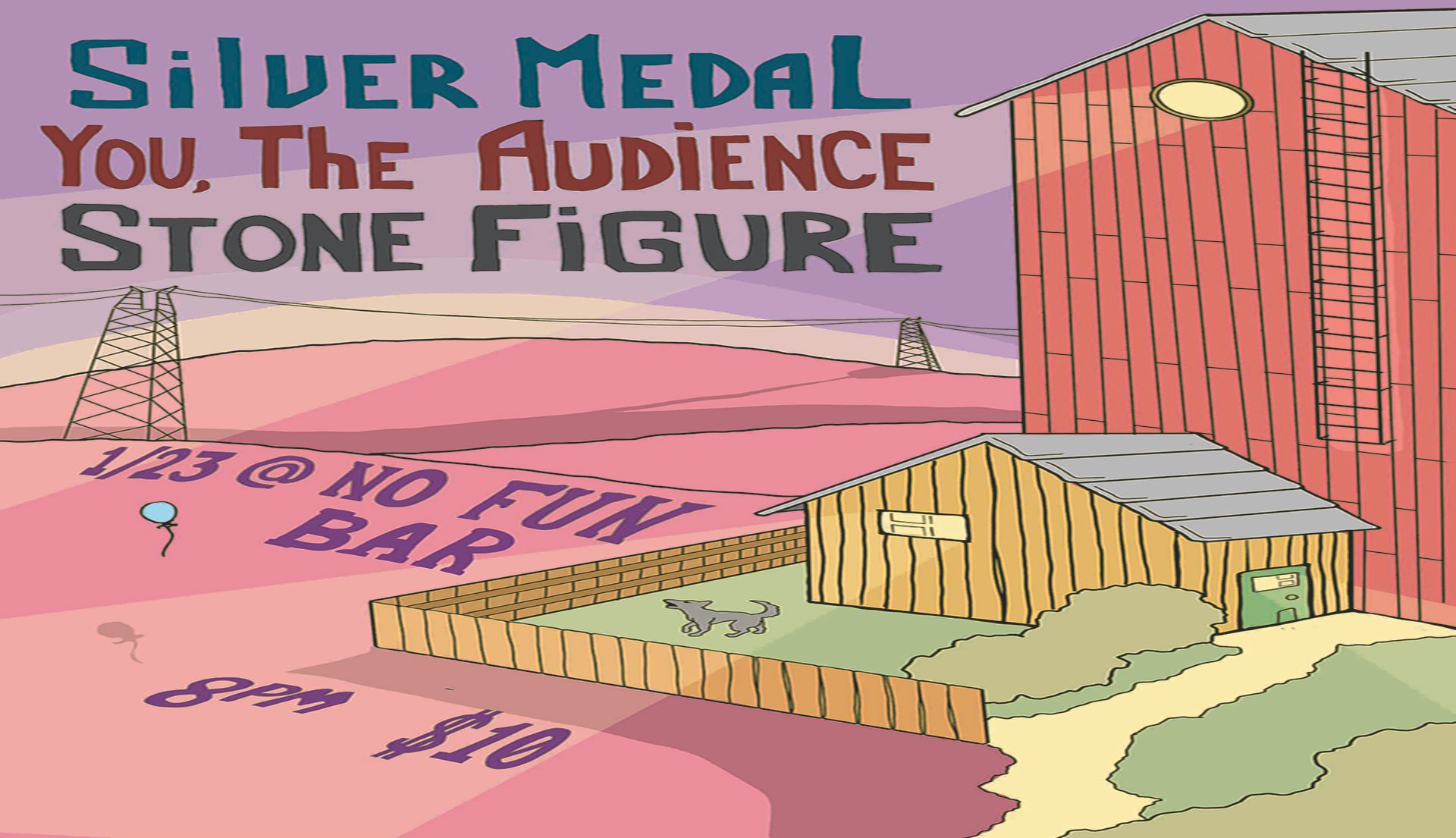 Silver Medal • You, The Audience • Stone Figure