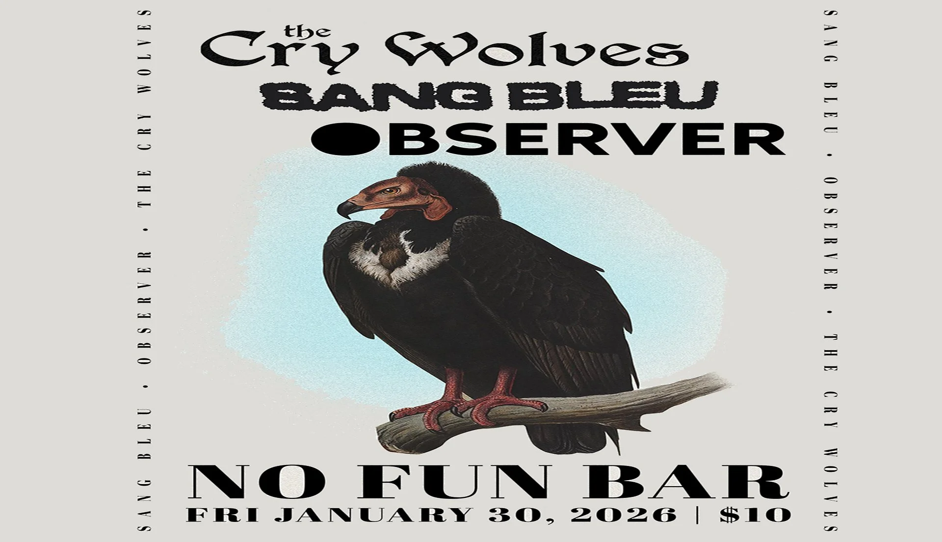 The Cry Wolves • Sang Bleu • Observer