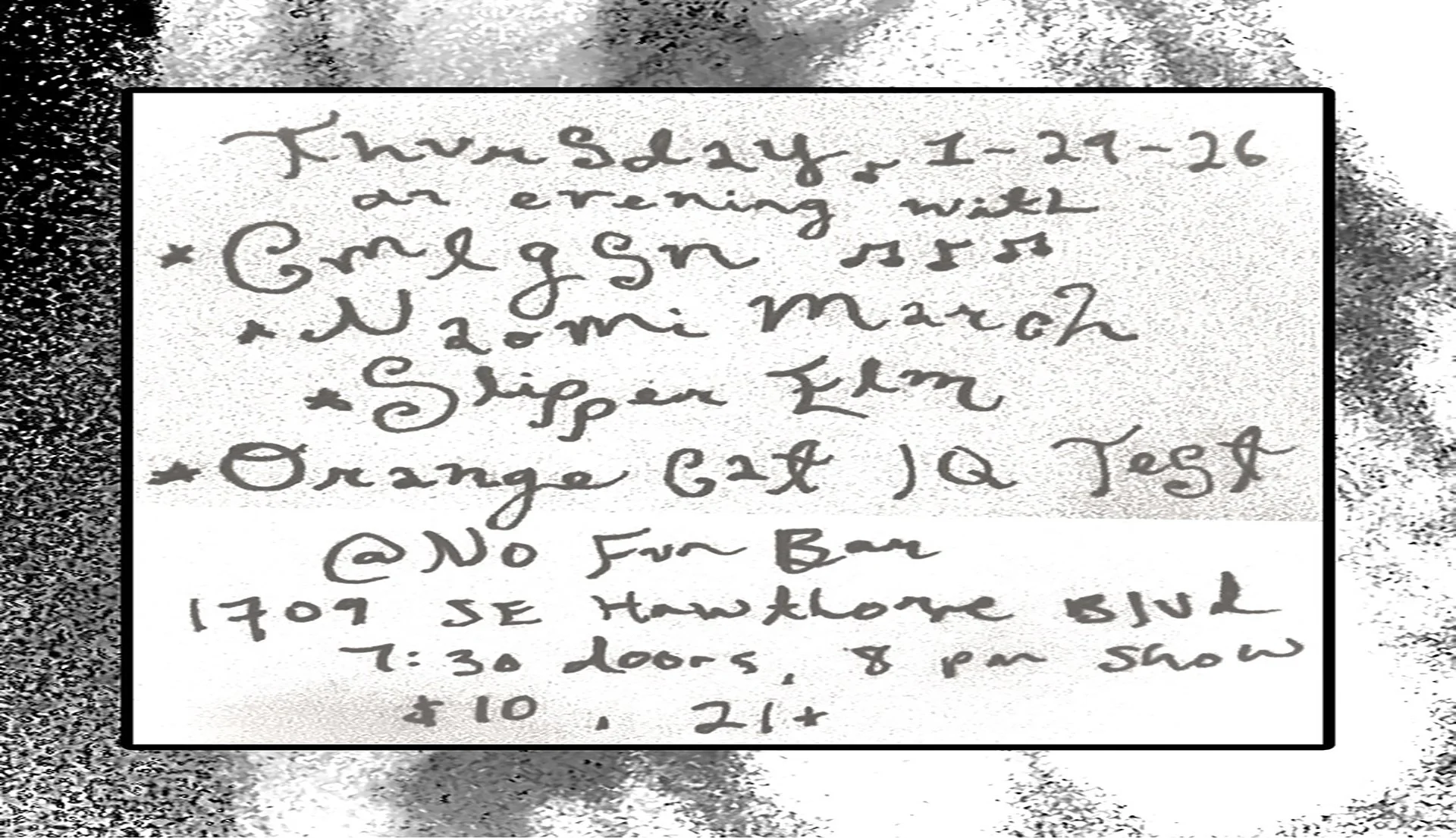 Orange Cat IQ Test • Slipper Elm • Naomi March • cmlgsn