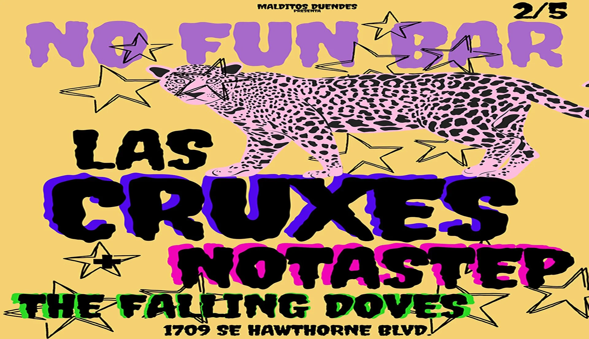 Las Cruxes • Notastep • The Falling Domes