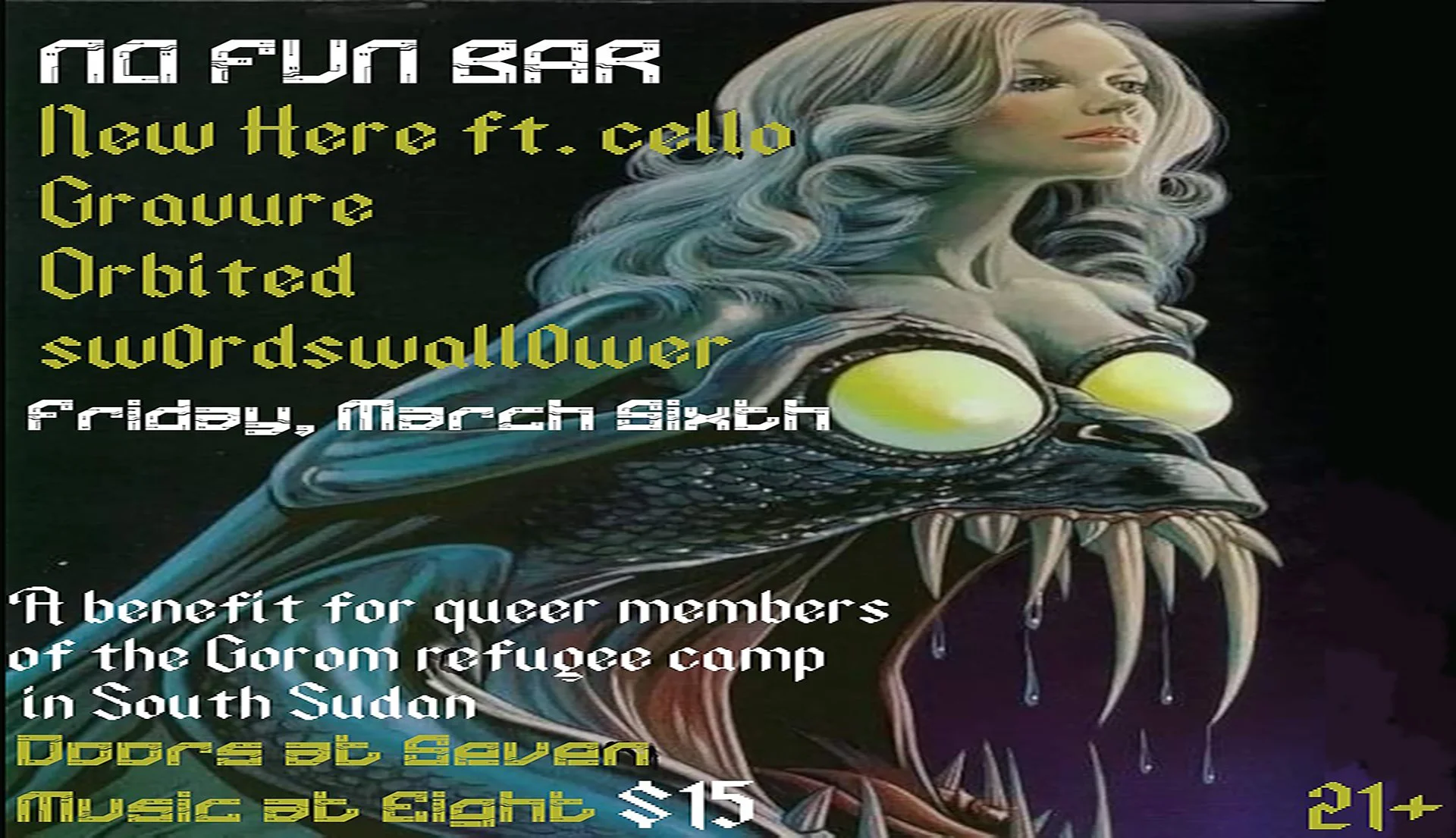 New Here • Gravure • Orbited • Sw0rd Swall0wer