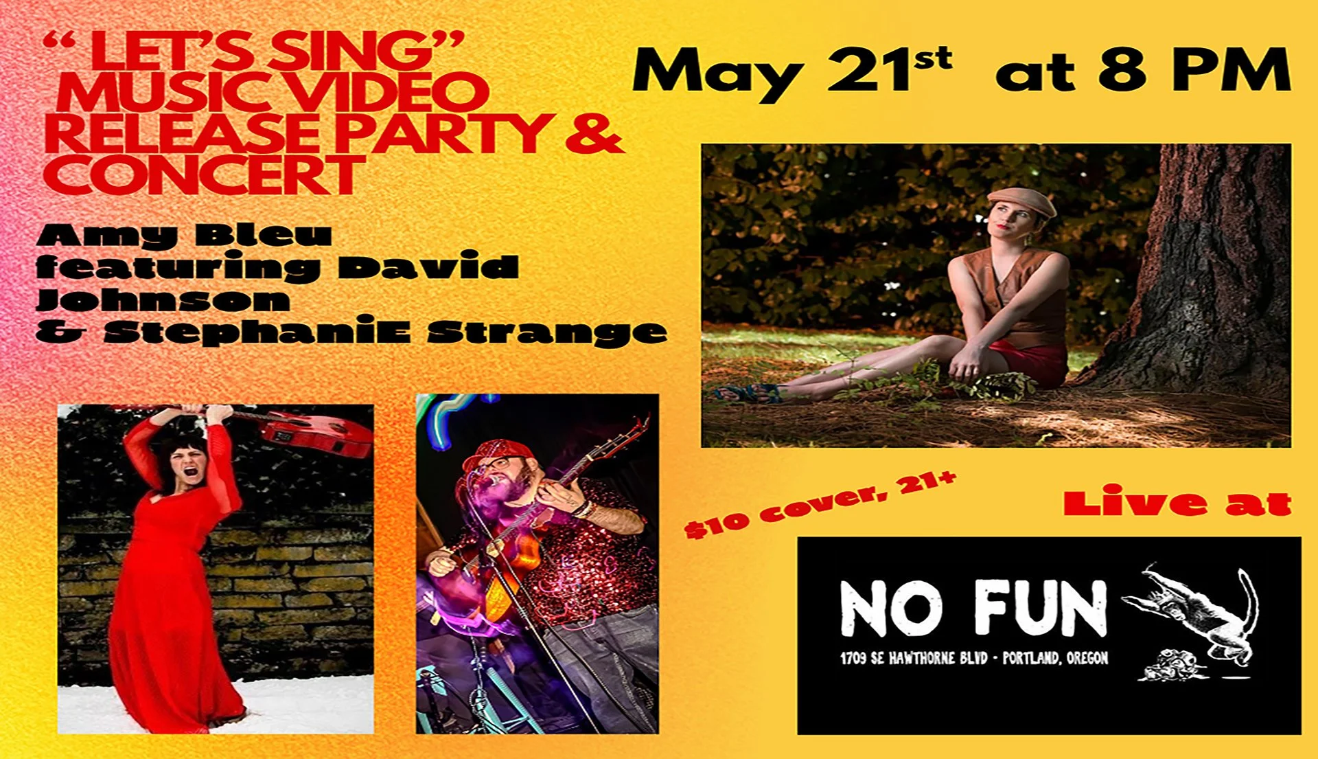 Amy Bleu • David Johnson • Stephanie Strange