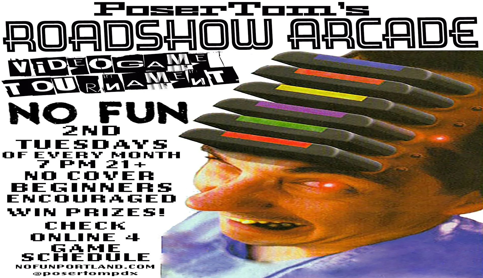 Poser Tom's Roadshow Arcade