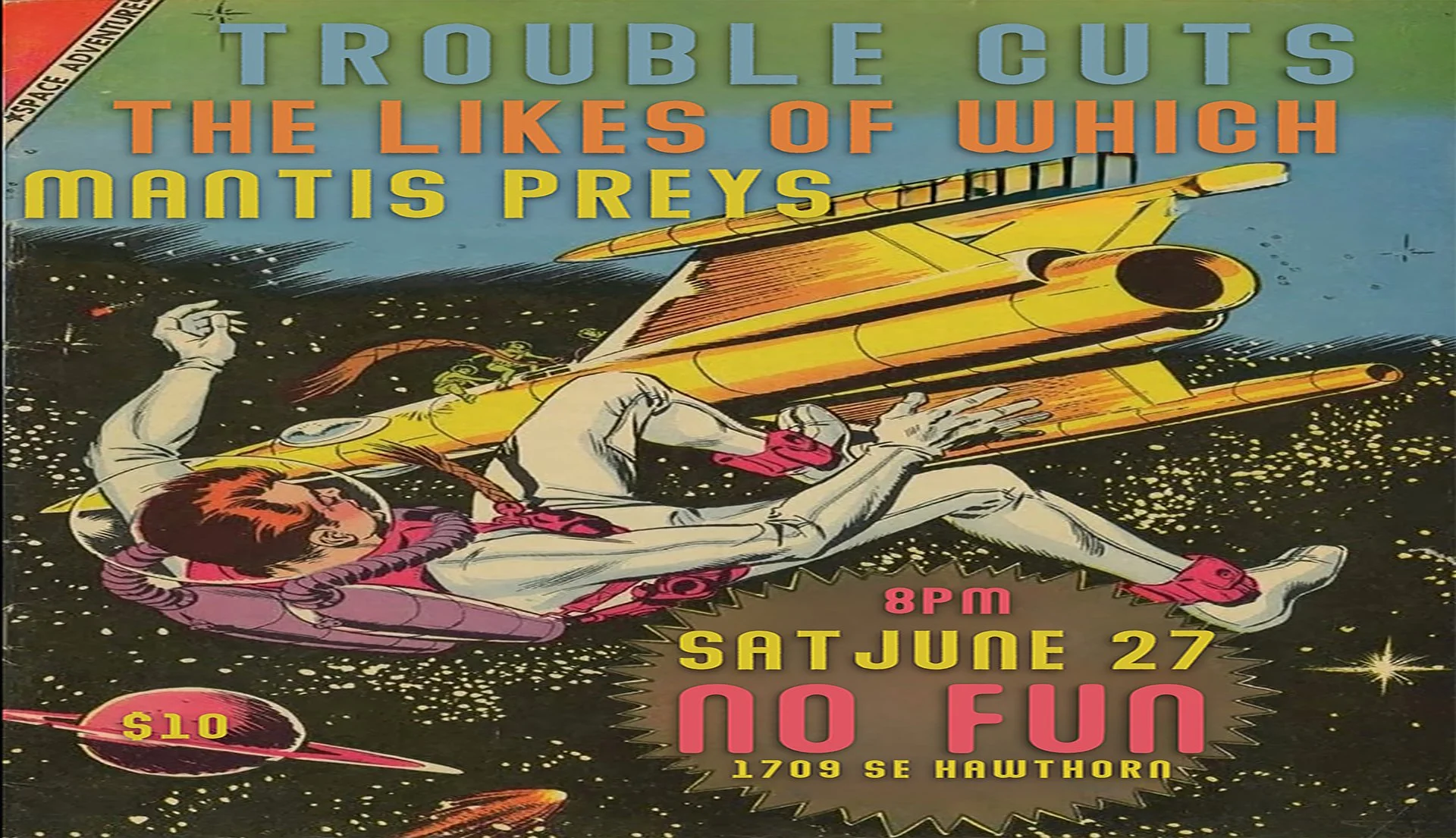 Trouble Cuts • The Likes of Which • Mantis Preys