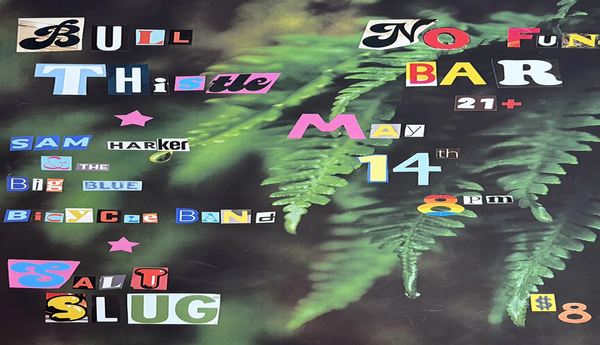 Bull Thistle • Sam Harker &amp; the Big Blue Bicycle Band • Salt Slug