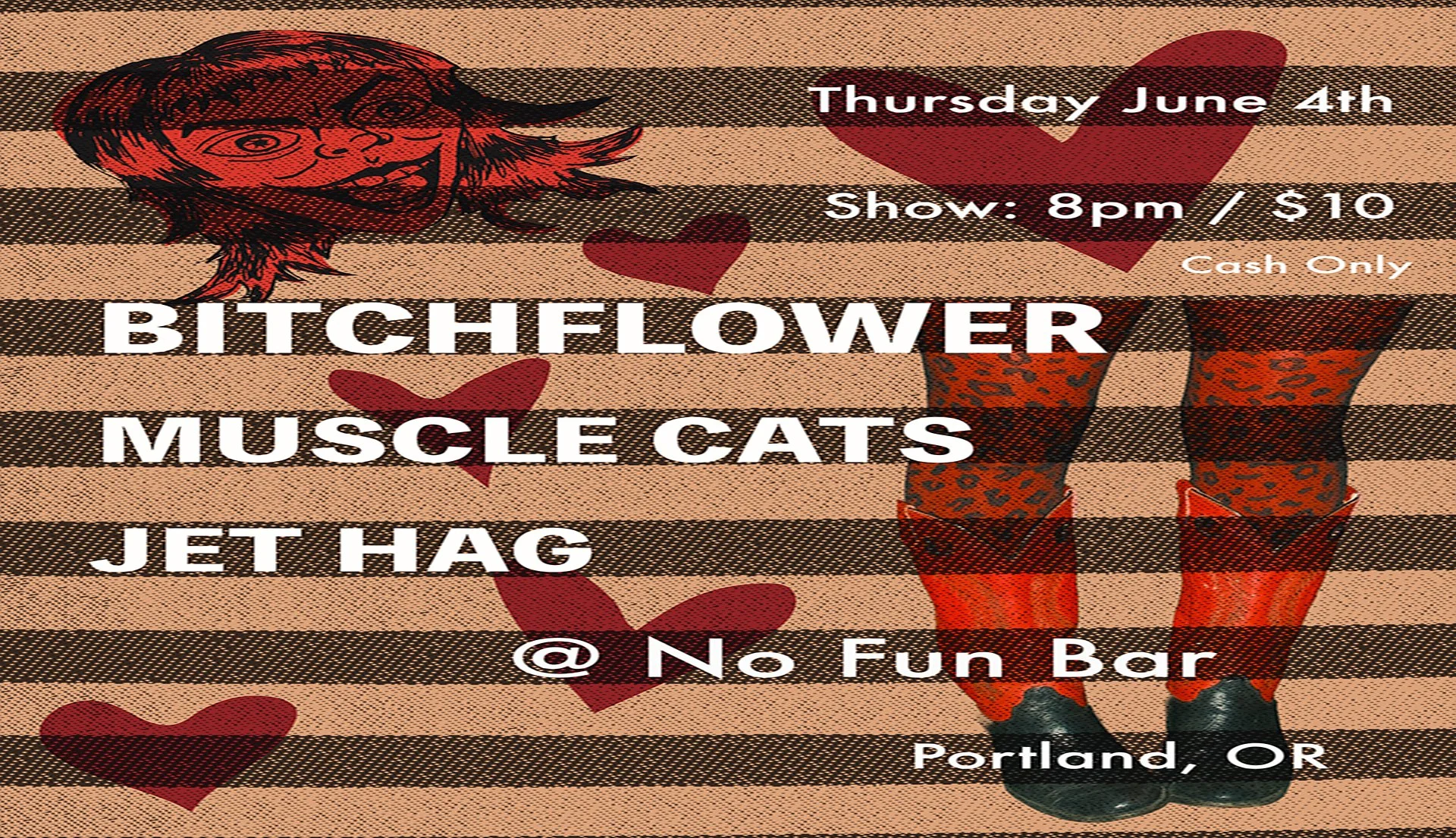 Bitchflower • Muscle Cats • Jet Hag