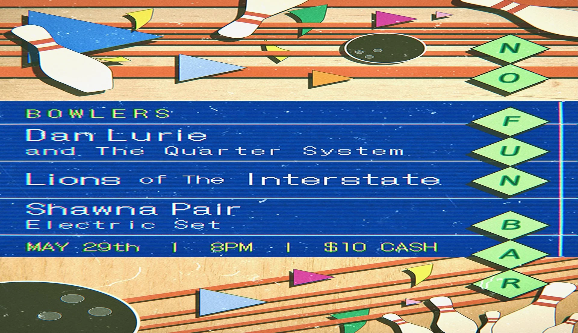Dan Lurie &amp; The Quarter System • Lions of the Interstate • Shawna Pair
