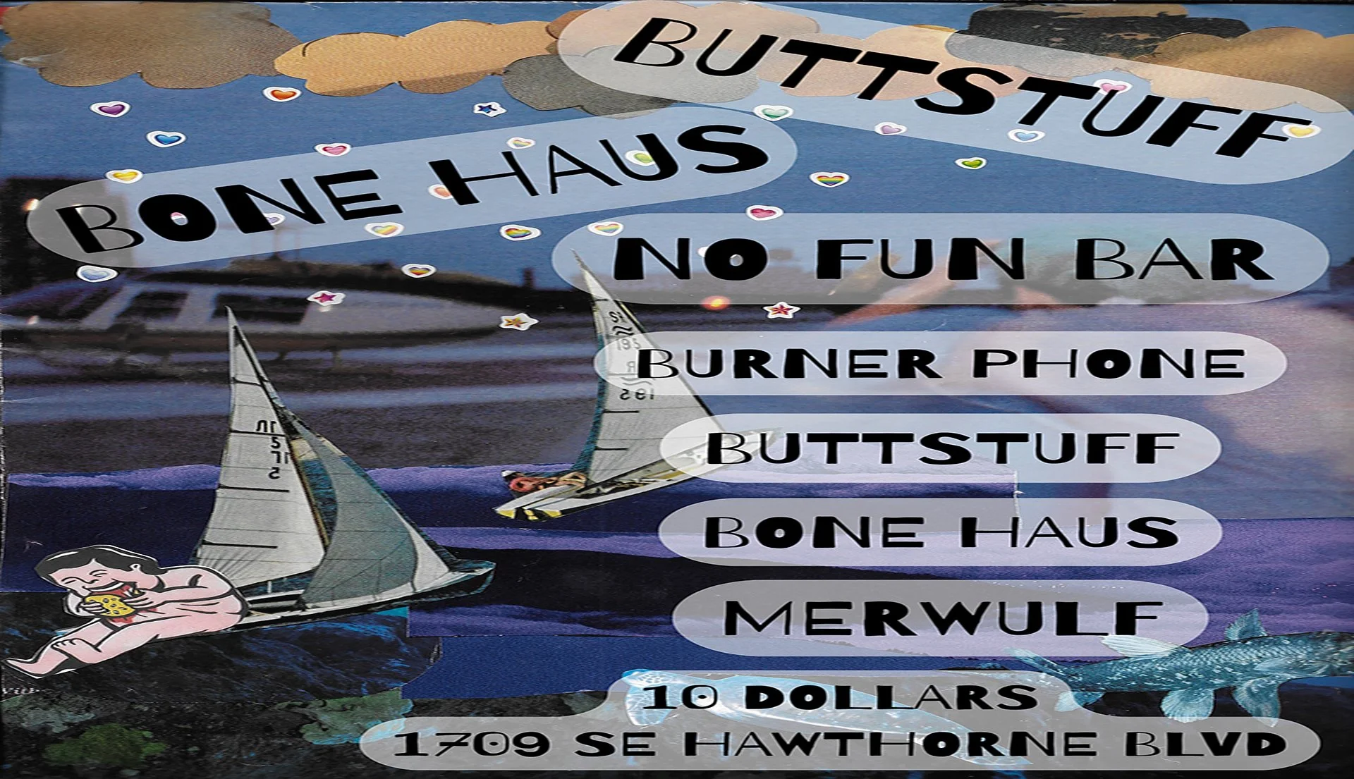 Burner Phone • buttstuff • Bone Haus • Merwulf