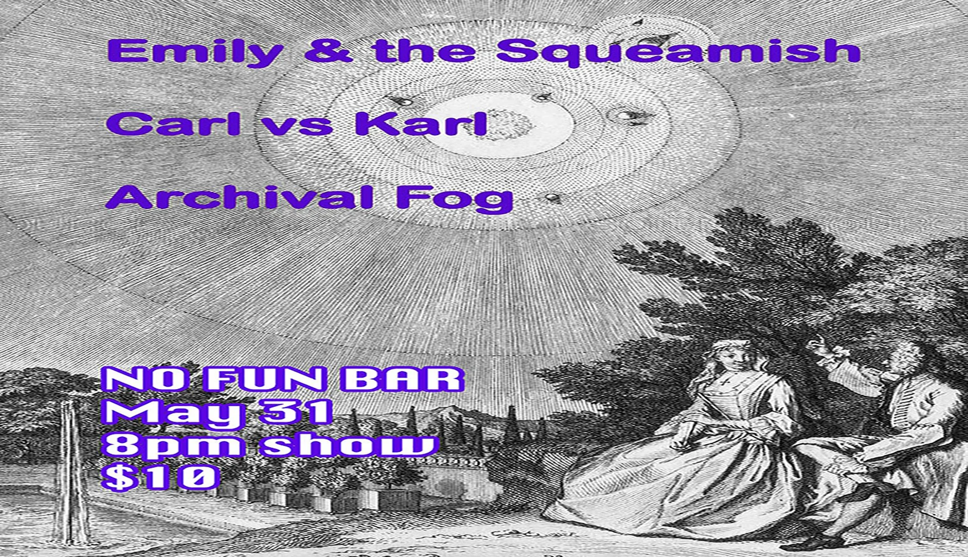 Emily &amp; the Squeamish • Carl vs Karl • Archival Fog