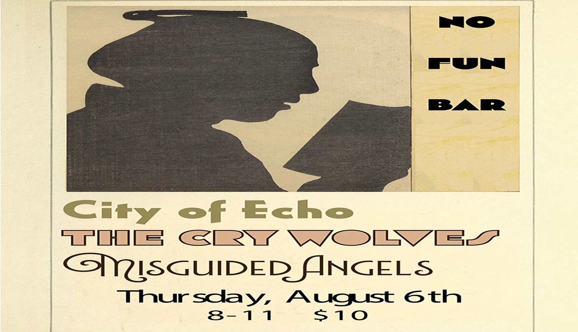 City of Echo • The Cry Wolves • Misguided Angels
