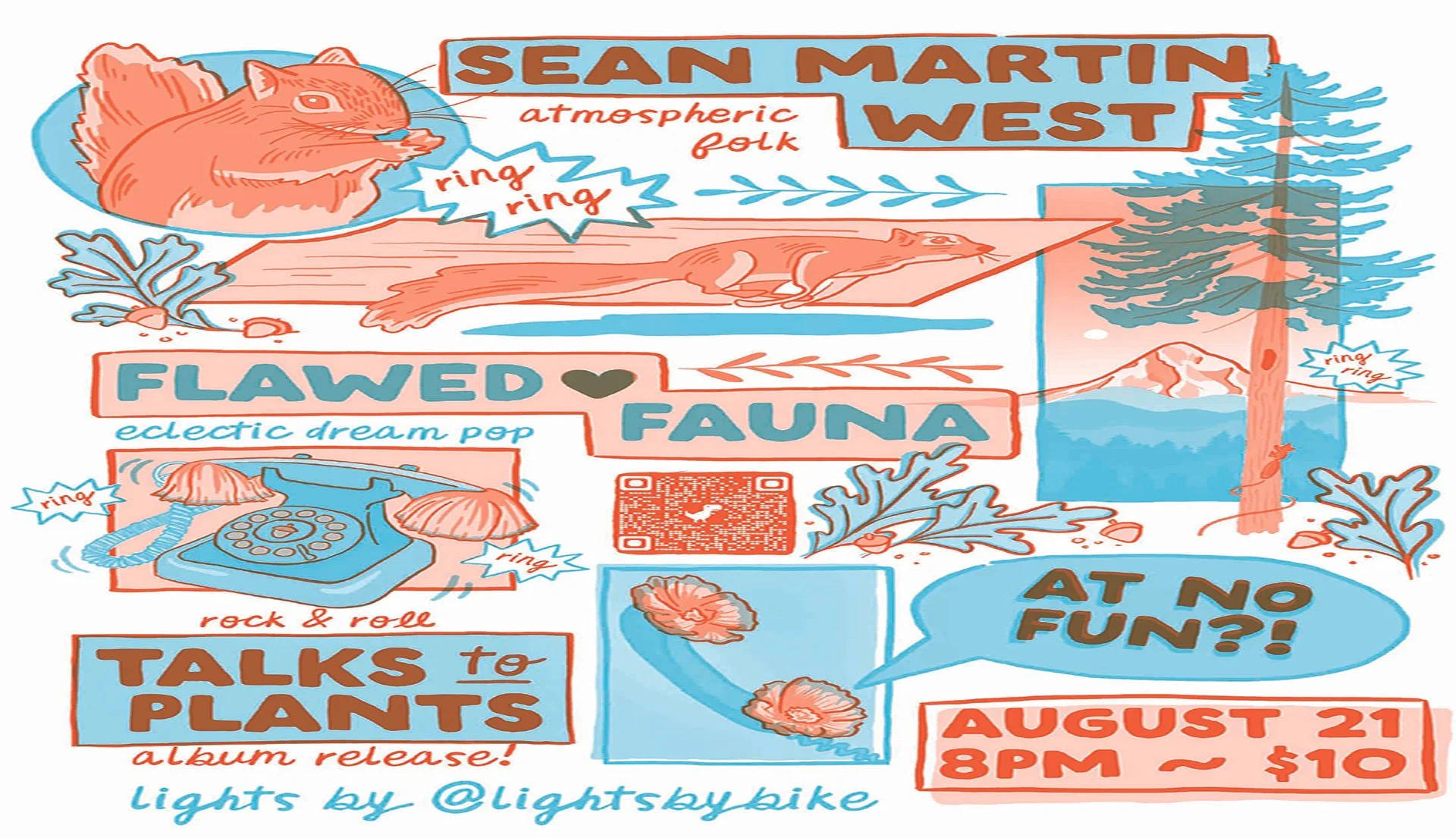 Sean Martin West • Flawed Fauna • Talks to Plants