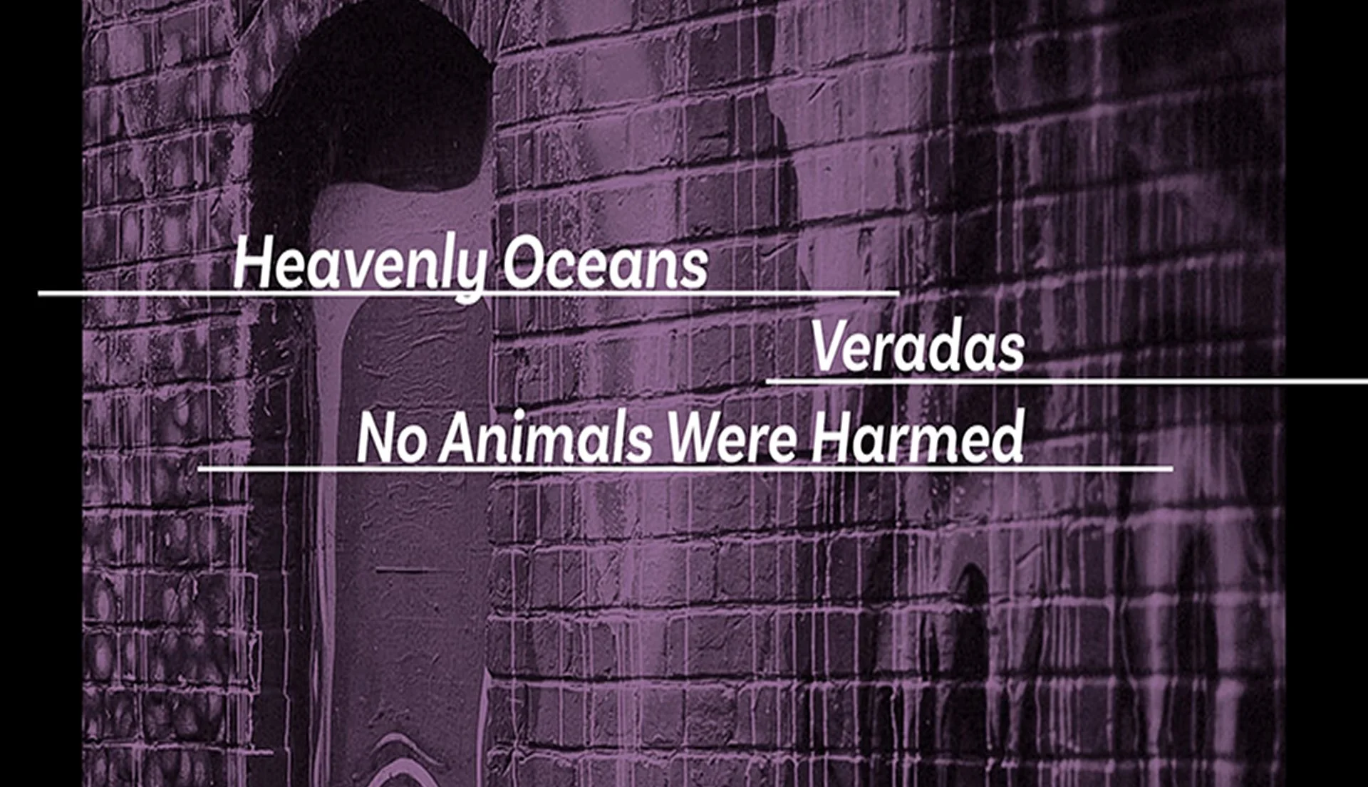 Heavenly Oceans • Veradas • No Animals Were Harmed