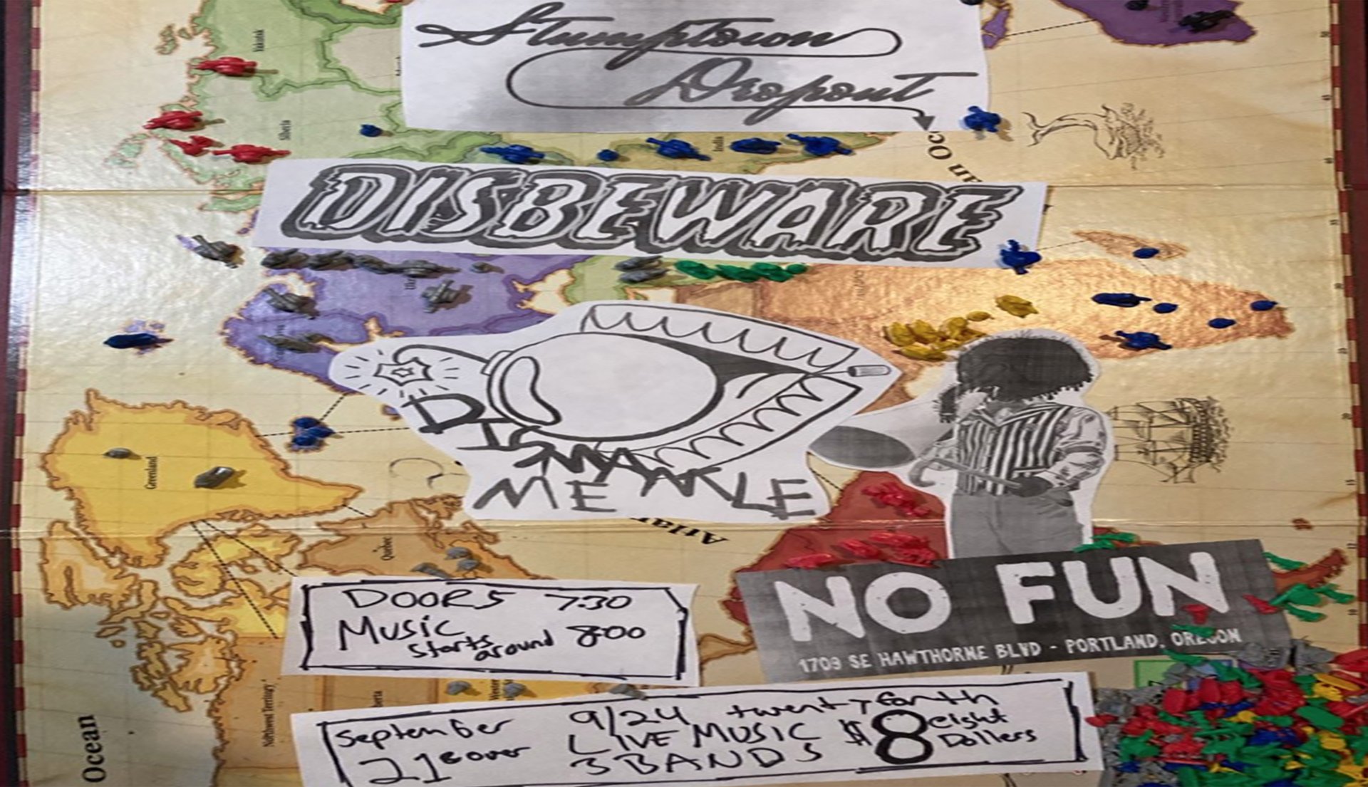 Stumptown Dropout • Disbeware • Dismantle Me