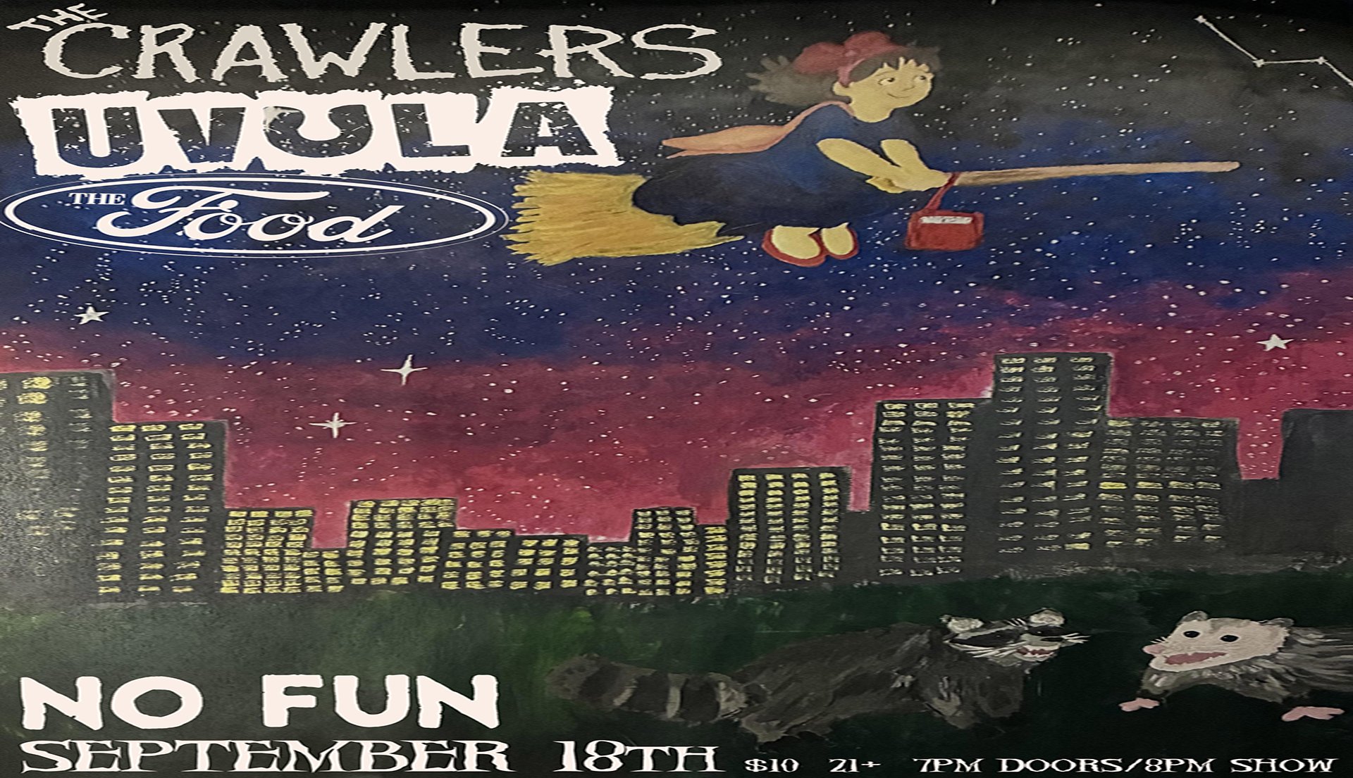The Crawlers • Uvula • The Food