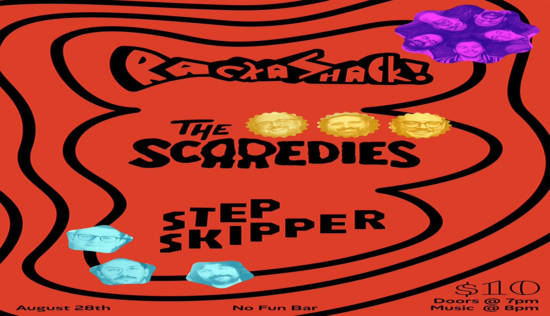 Stepskipper • The Scaredies • Rackashack