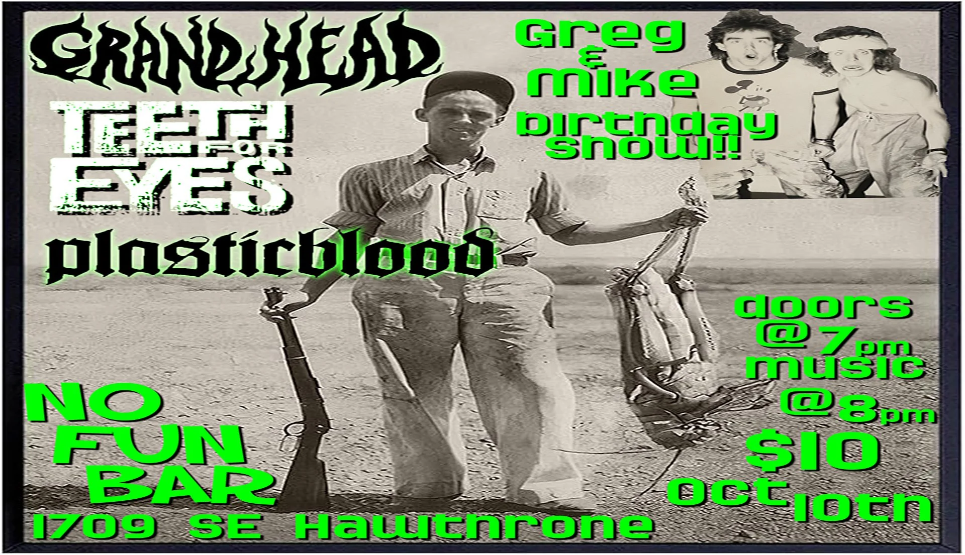 Grand Head • Teeth for Eyes • Plasticblood