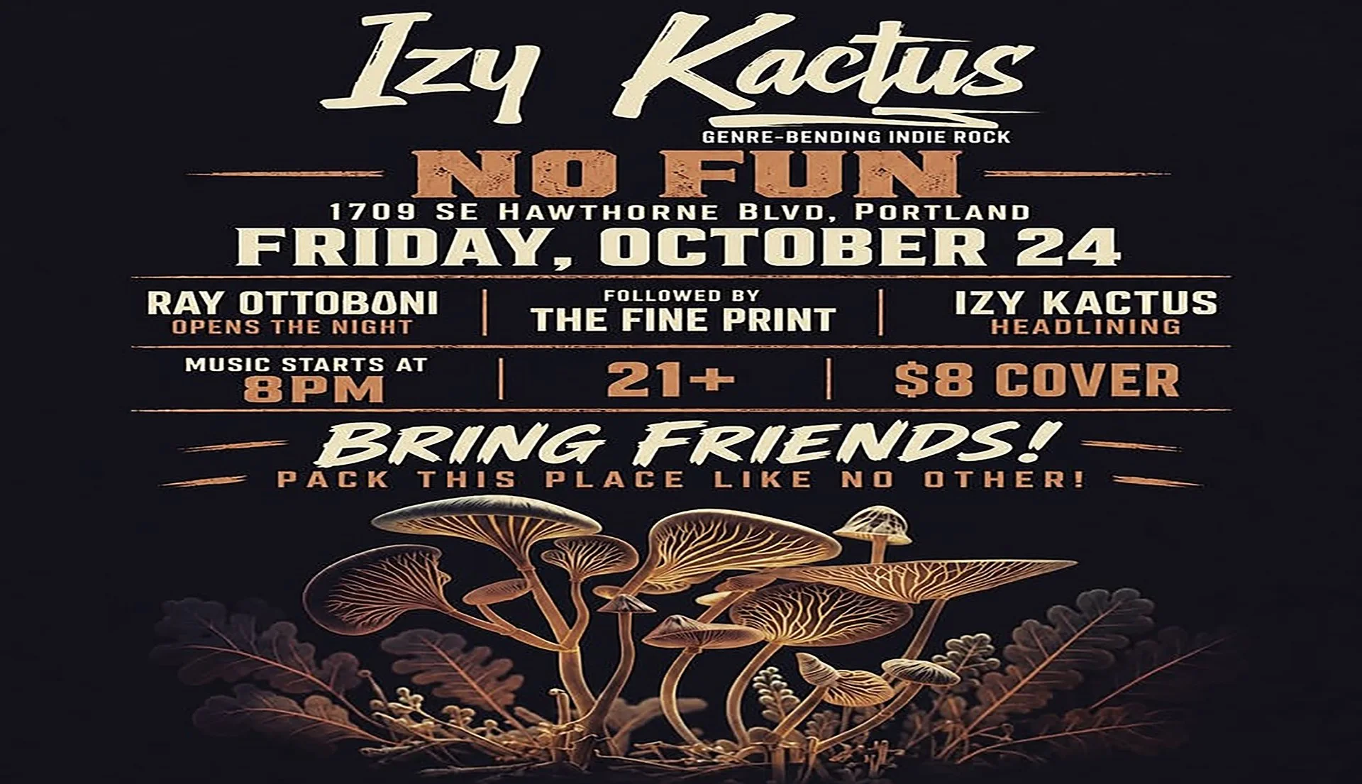 Izy Kactus • The Fine Print • Ray Ottoboni