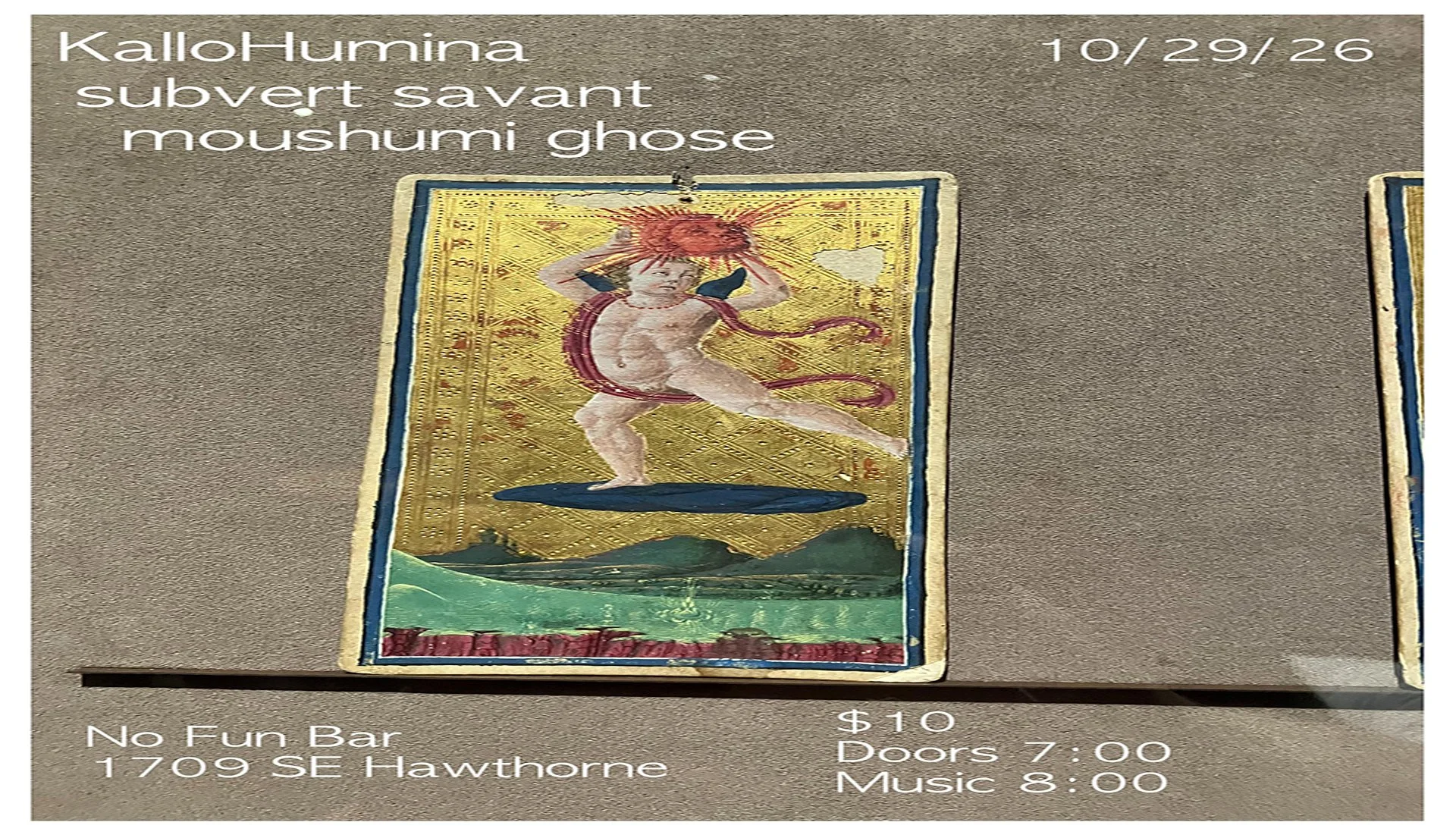 KalloHumina • Subvert Savant • Moushumi Ghose