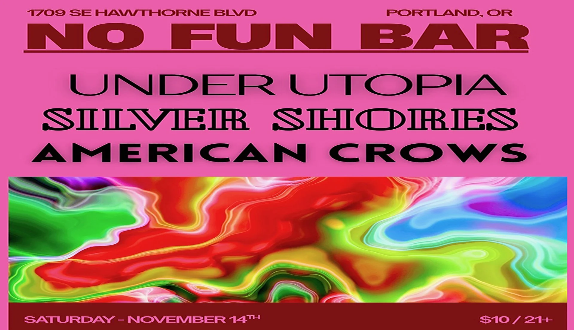 Under Utopia • Silver Shores • American Crows