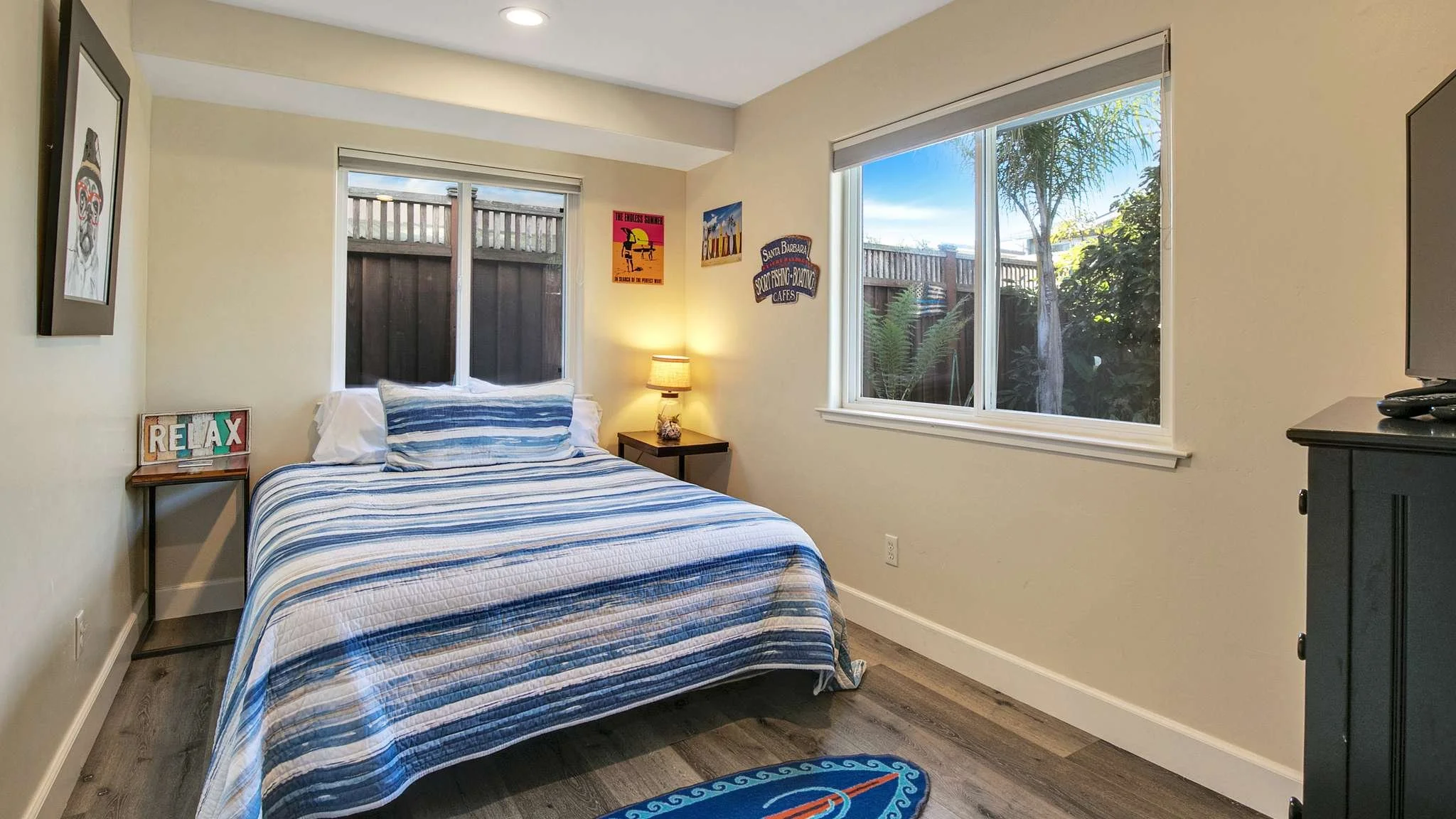 Third bedroom (downstairs). 