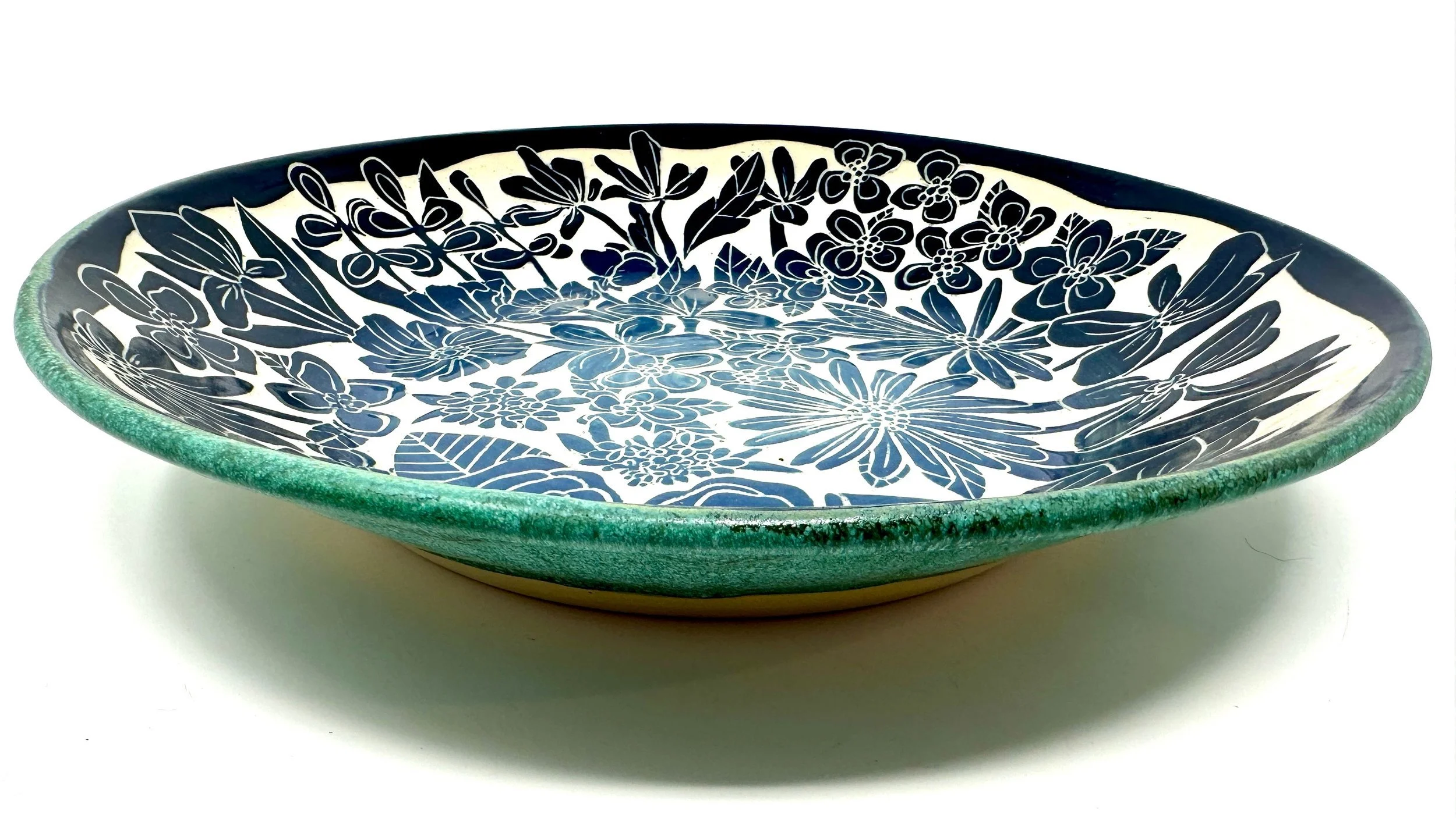 carved serving bowl