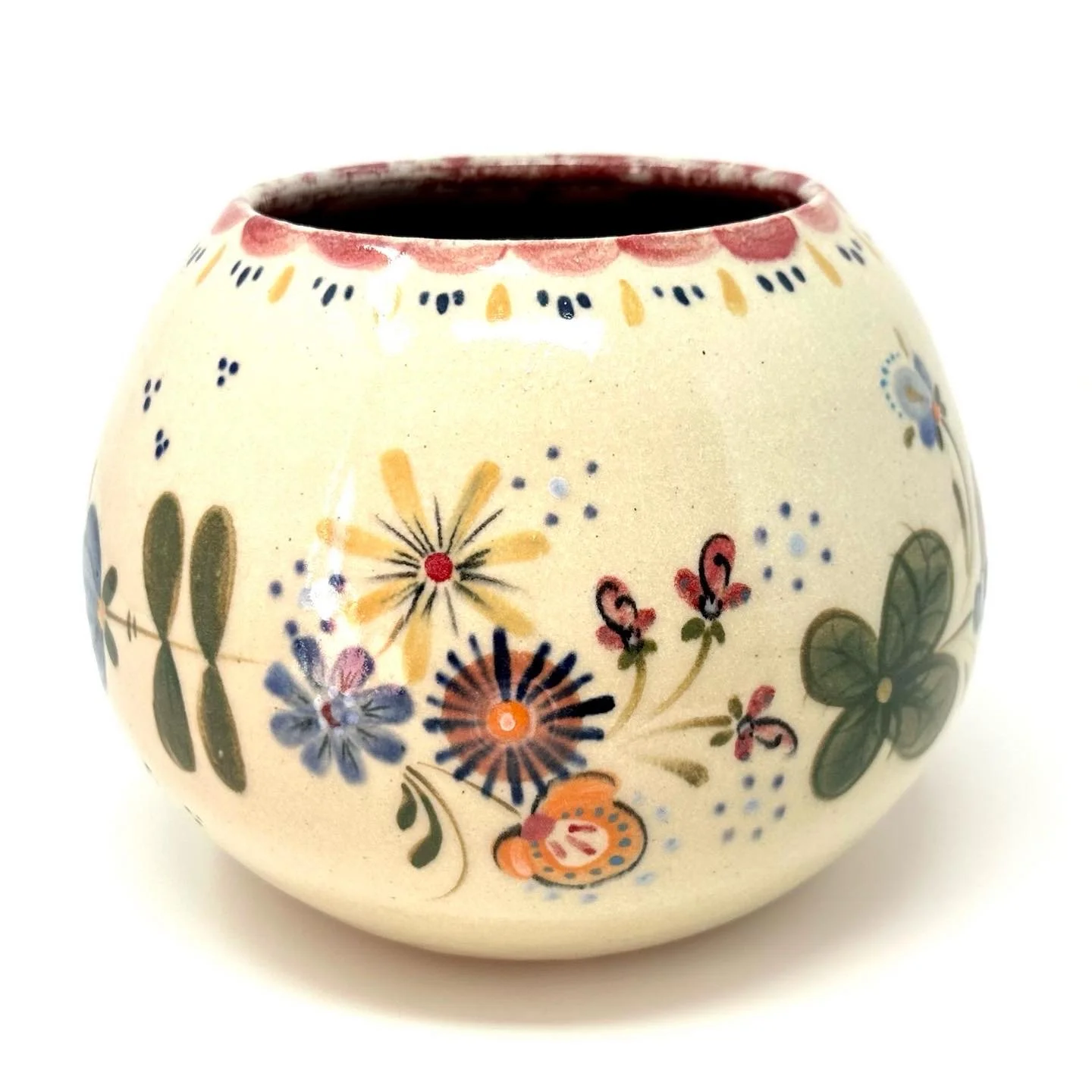 Os Rosemaling vase