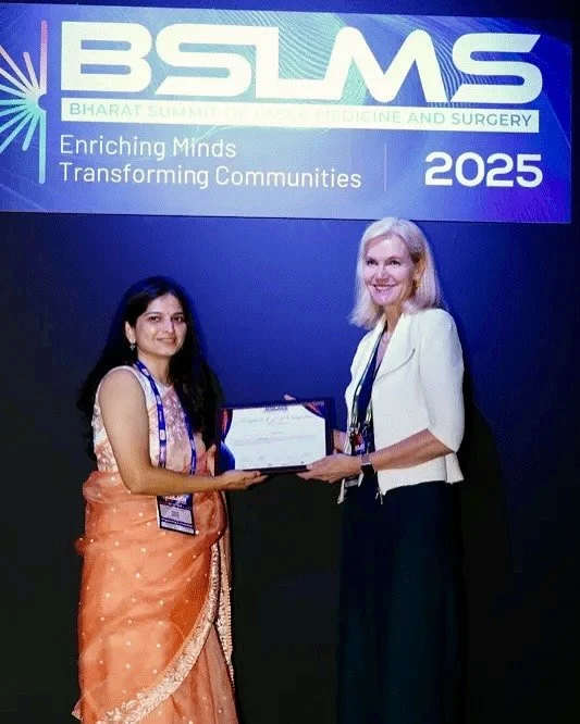 Incredible India!!!! ⁣
⁣
So honoured to be invited to speak at the Inaugural meeting of the Bharat Society of Lasers in Medicine and Surgery in Bengaluru (Bangalore) India
⁣
Bharat is actually the official name for India. ⁣
⁣
The whole conference was