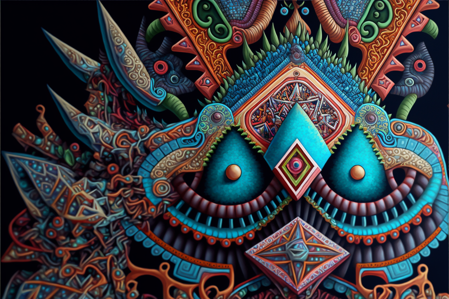 josikinz_a_close_up_of_a_colorful_pattern_on_fabric_an_abstract_f963e66e-5cf9-4df0-882d-91037f6adc2c.png