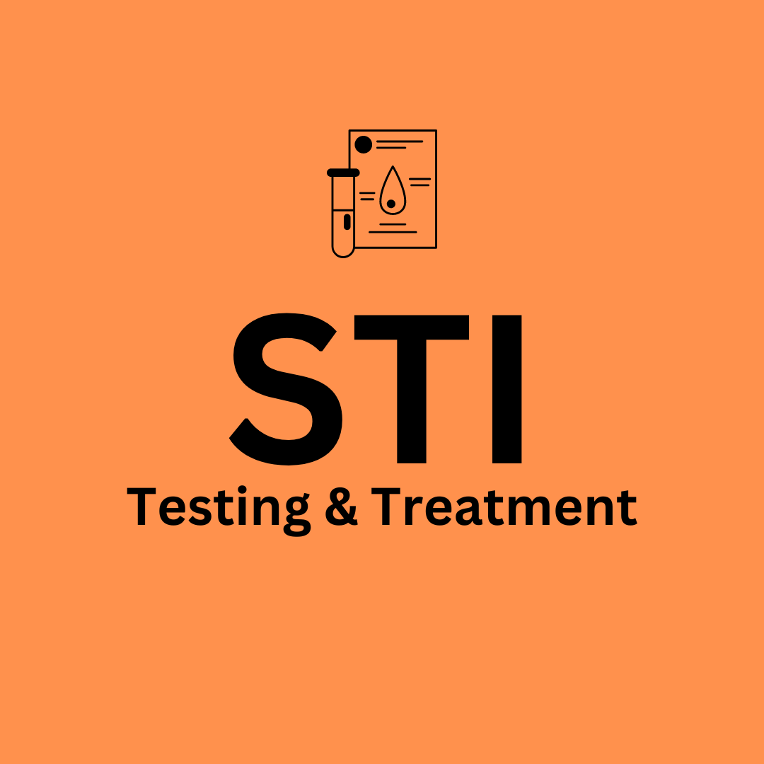 Click the tile to learn more about STI Testing & Treatment
