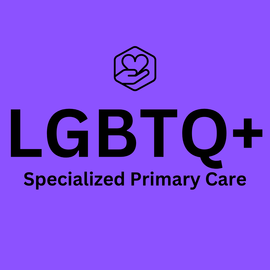 Click the tile to learn more about LGBTQ+ Specialized Primary Care