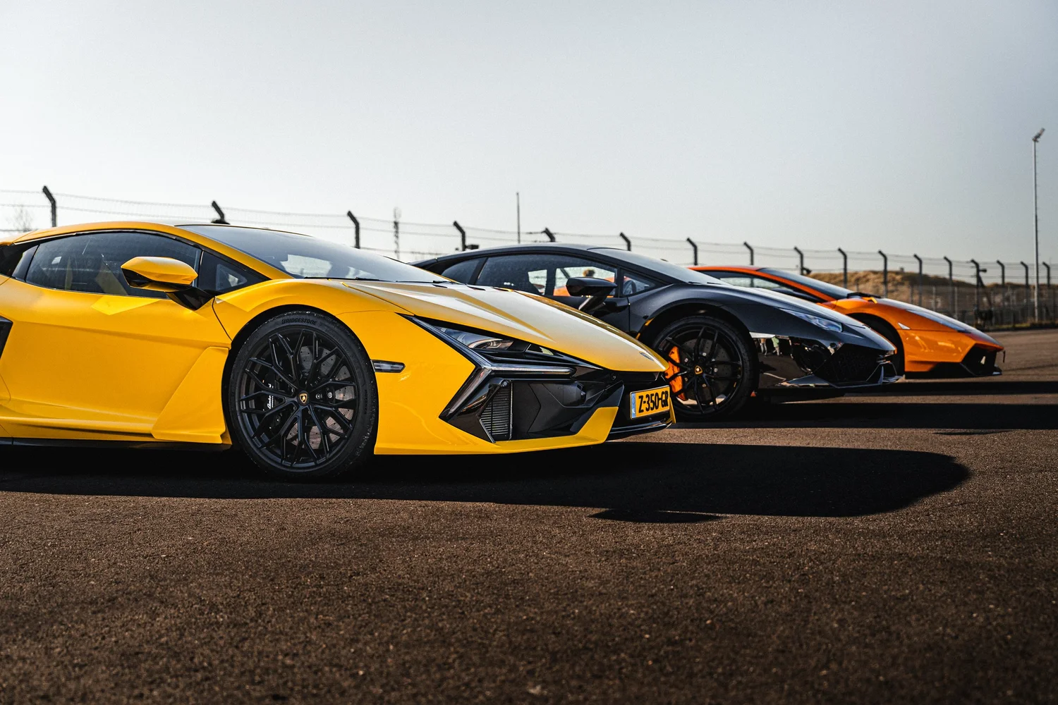 Lamborghini photographed at Circuit Zandvoort