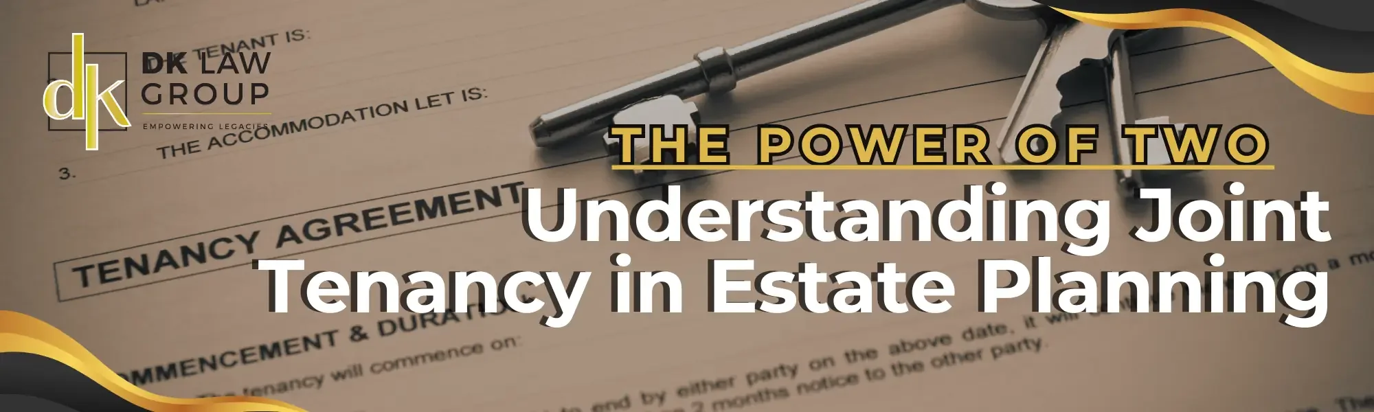 Cover image for “The Power of Two” explaining joint tenancy in estate planning.