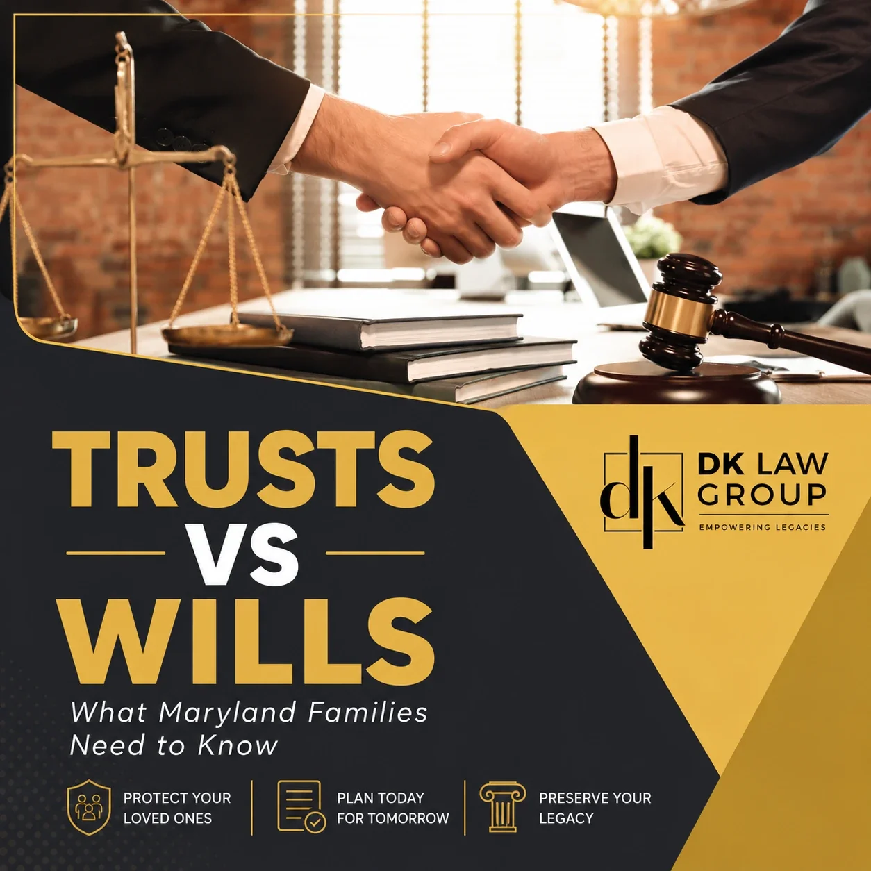 Trusts vs. Wills: What Maryland Families Need to Know