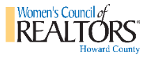 Logo of Women's Council of Realtors Howard County.