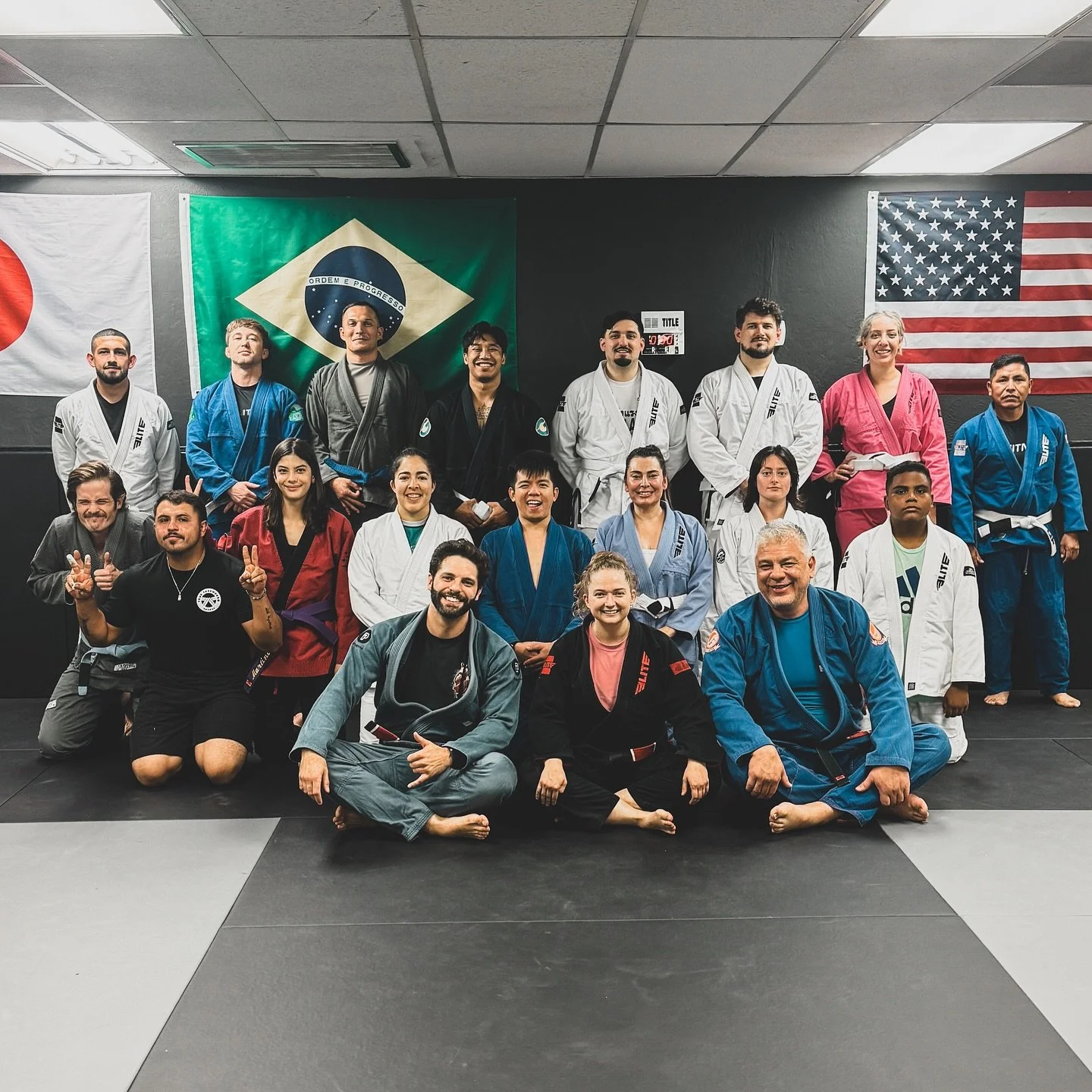 The Forte crew doing what the Forte crew do. 🥋
