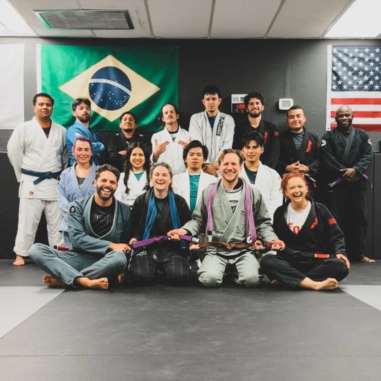 Congratulations to Ashley on her Purple Belt and Aaron on his Brown! Two day ones and absolute staples of Forte.