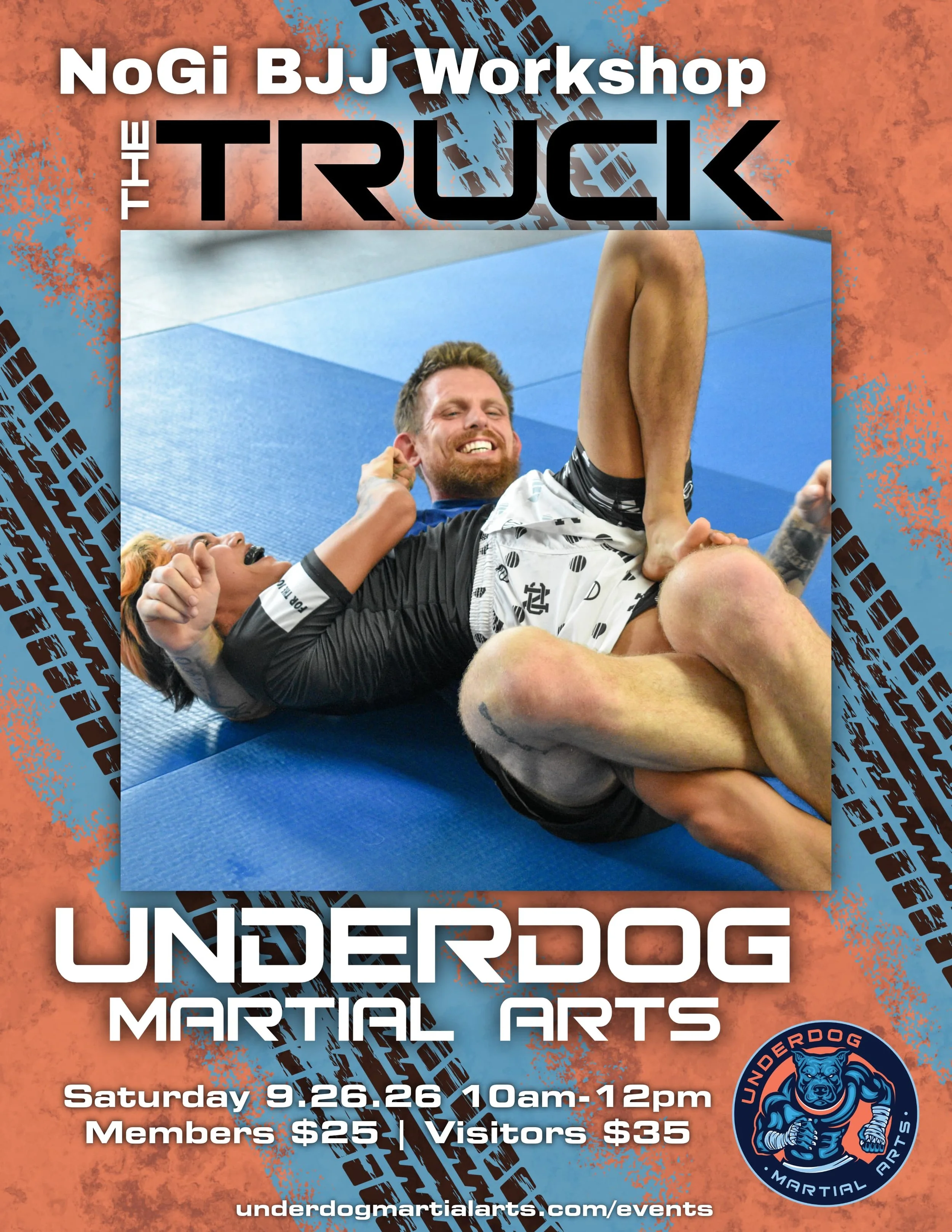 Truck, NoGi BJJ Asheville.