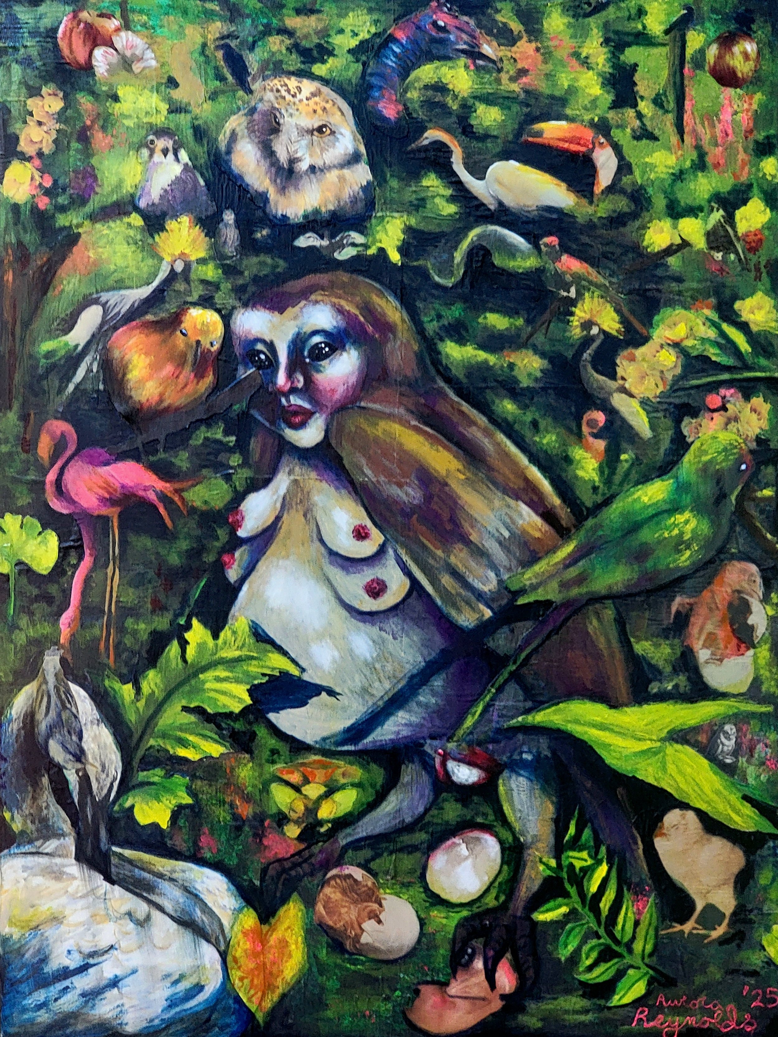 Harpy, Oil on canvas, 2026